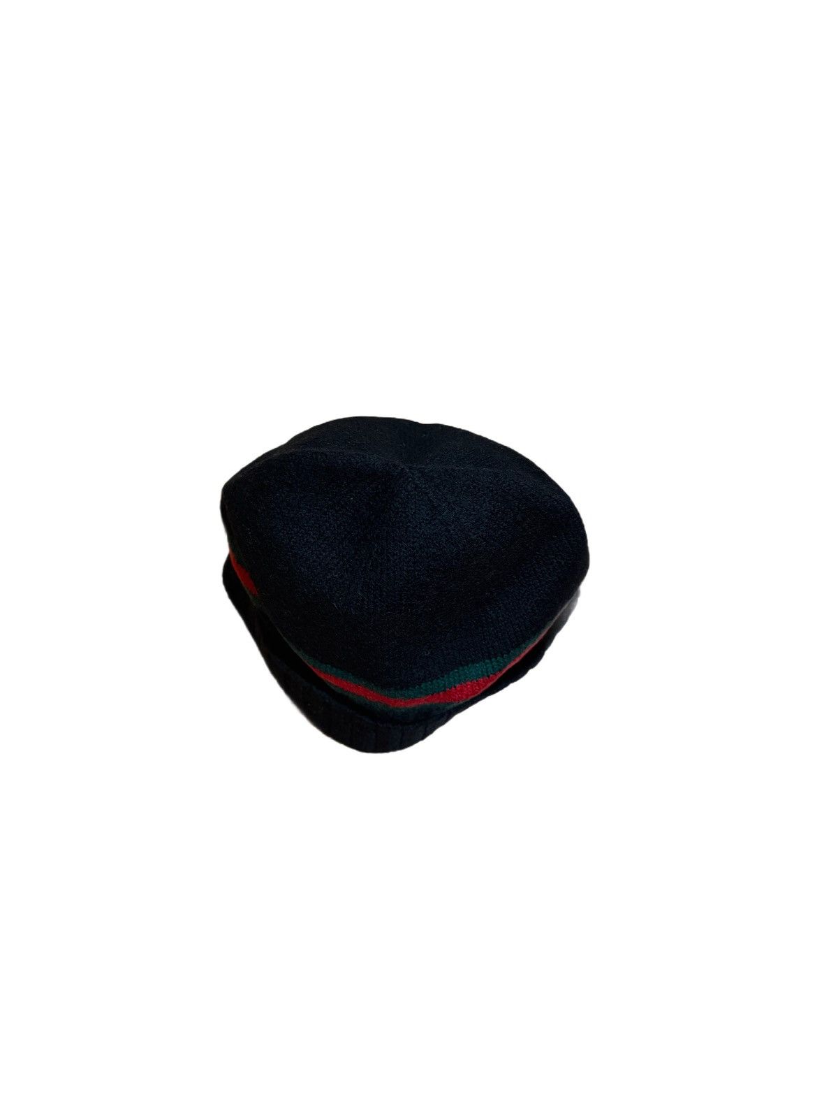 Gucci 🔥Vintage Gucci Web Stripe Wool Beanie Hat/Gucci Stripe Hat Size ONE SIZE - 6 Thumbnail