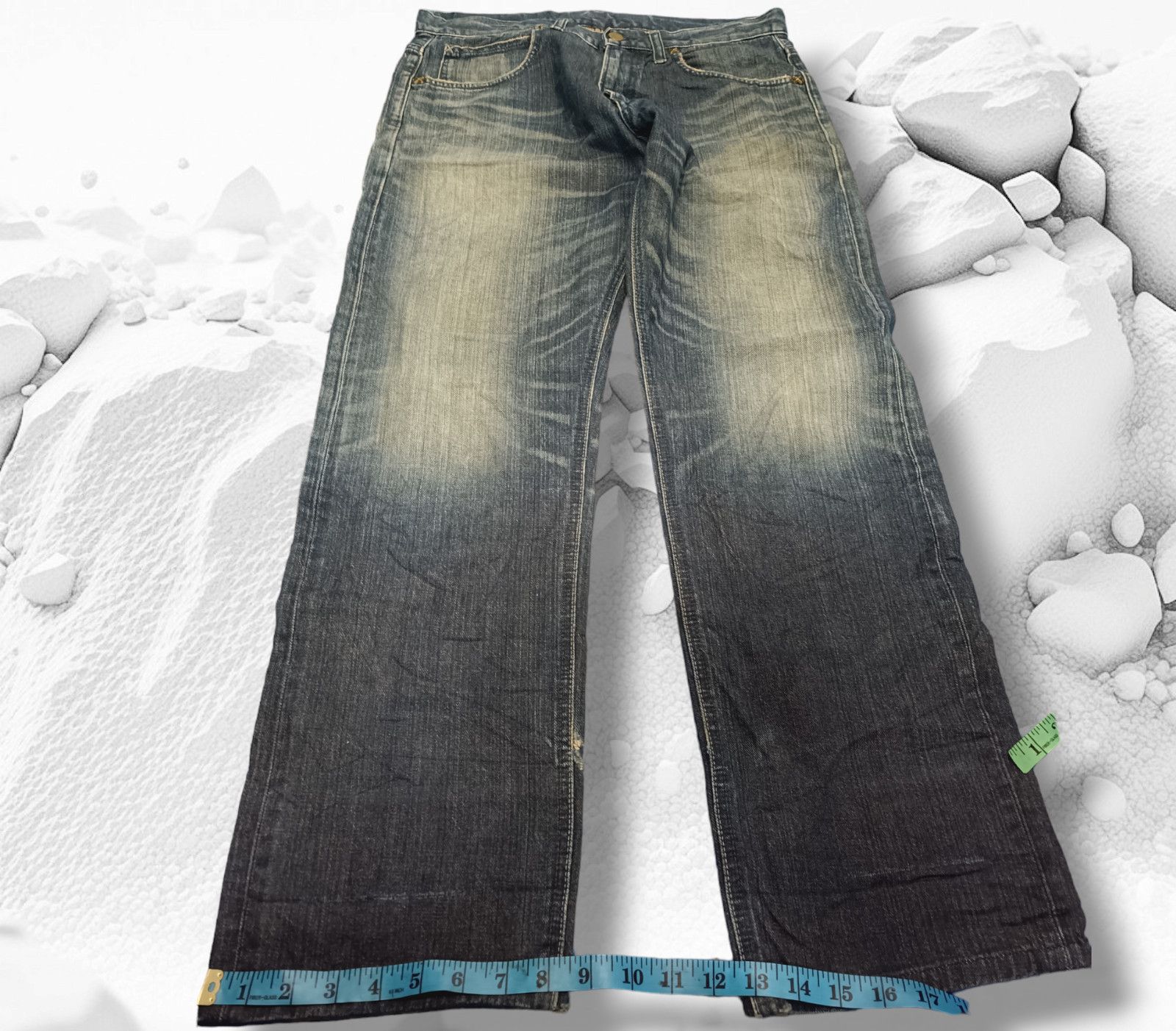 Lee 90s LEE RIDER NICE FADED. Size US 34 / EU 50 - 6 Thumbnail