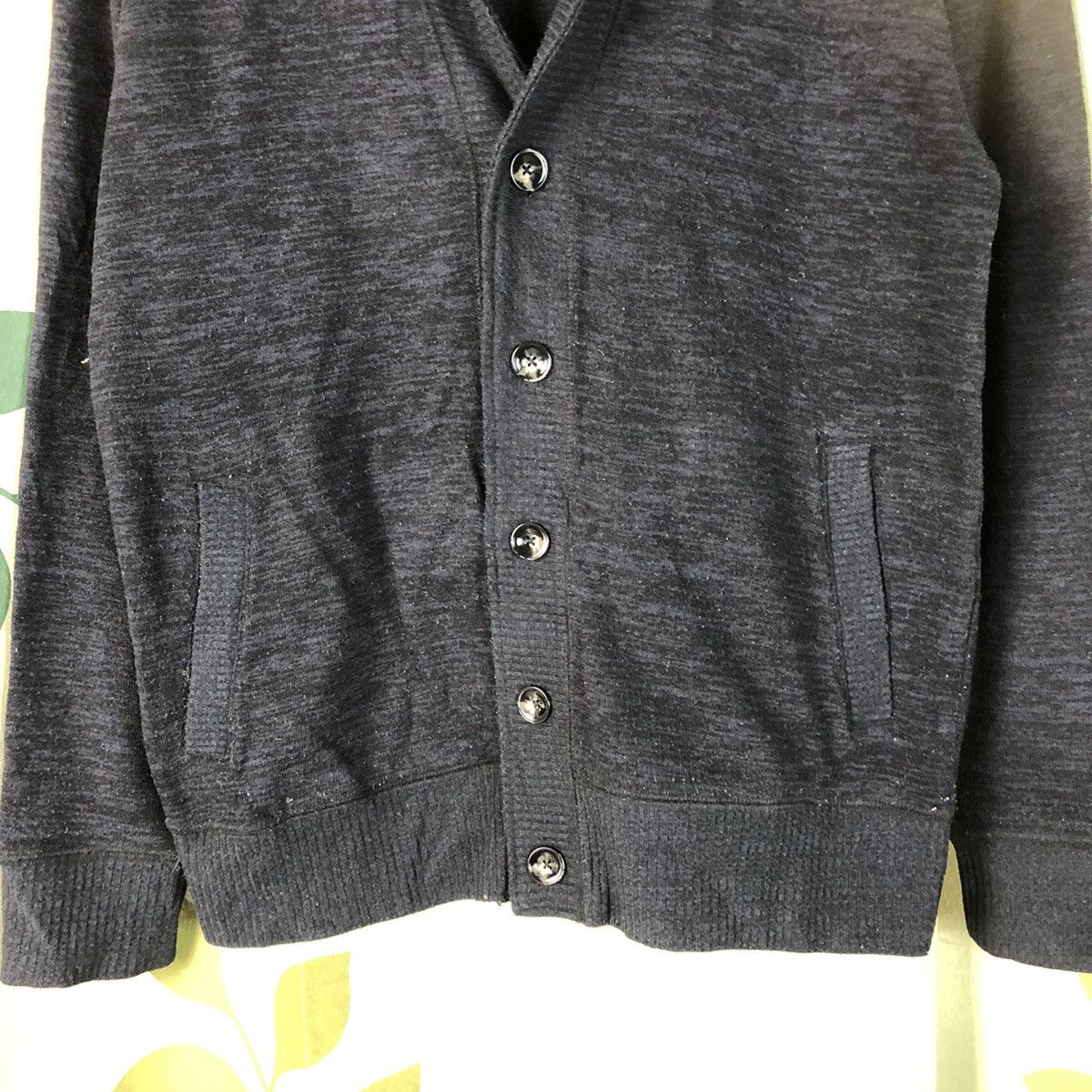 Homespun Knitwear Double Focus Black vintage Cardigan #7429 Size US M / EU 48-50 / 2 - 6 Thumbnail