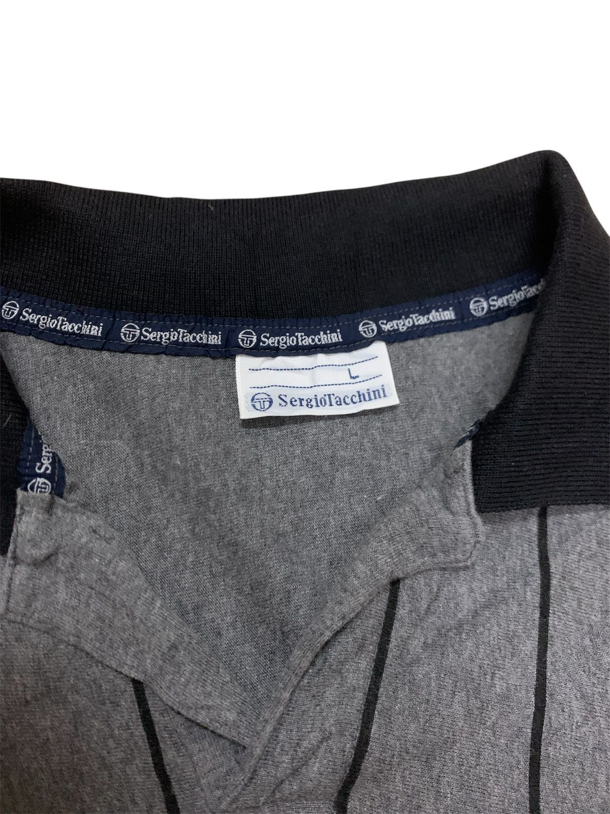 Sergio Tacchini Sergio Tacchini Vintage Polo Striped Size US M / EU 48-50 / 2 - 5 Thumbnail