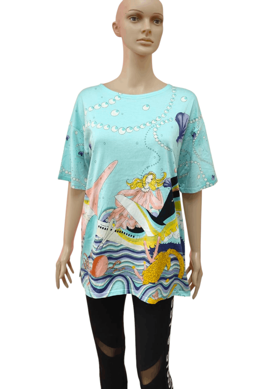 Issey Miyake × Tsumori Chisato 💥LAST CALL💥 Tsumori Chisato Art Printed T Size L / US 10 / IT 46 - 3 Thumbnail