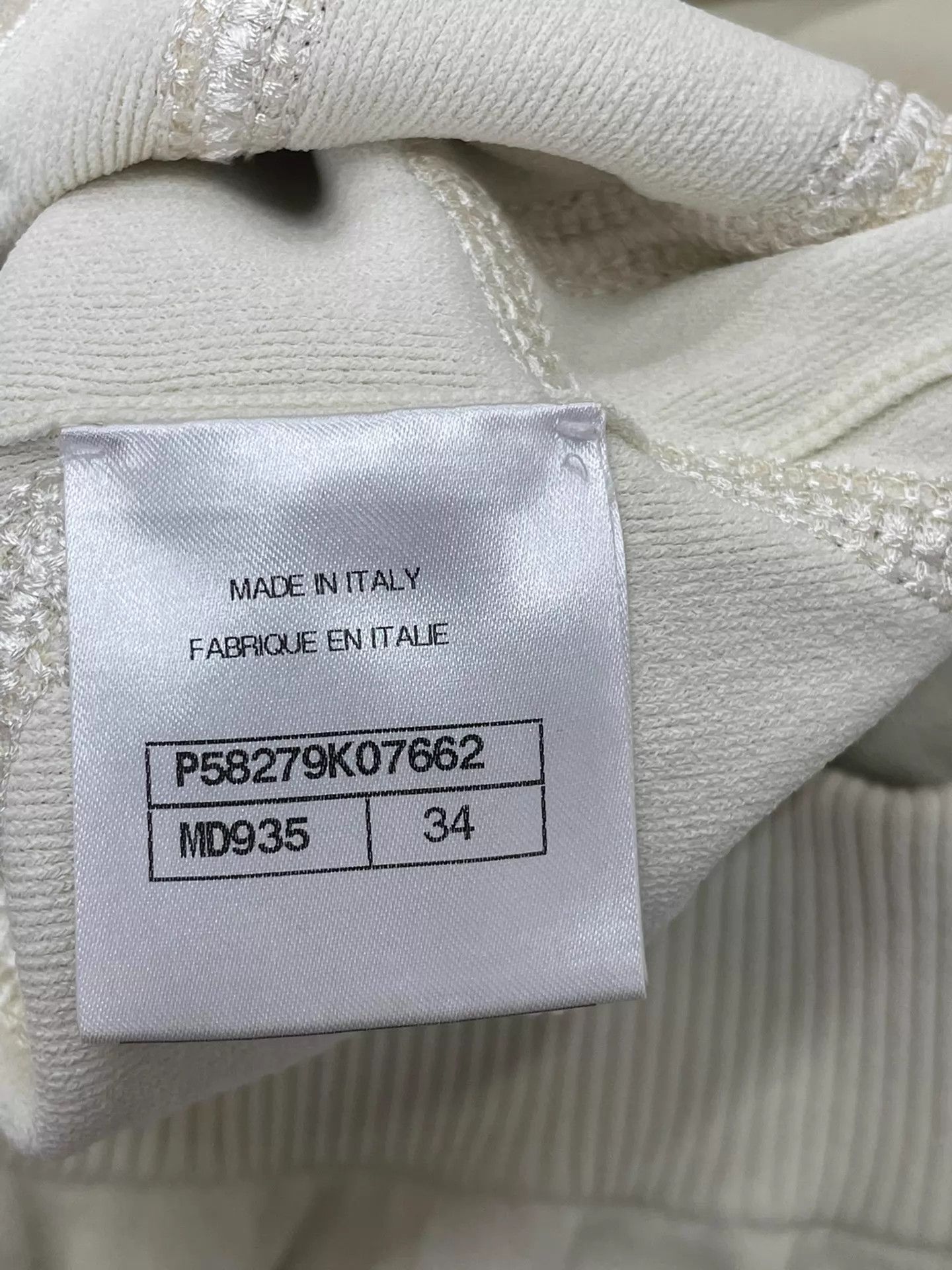 Chanel Chanel White & Black Big Logo Oversized Hoodie Size XS / US 0-2 / IT 36-38 - 5 Thumbnail