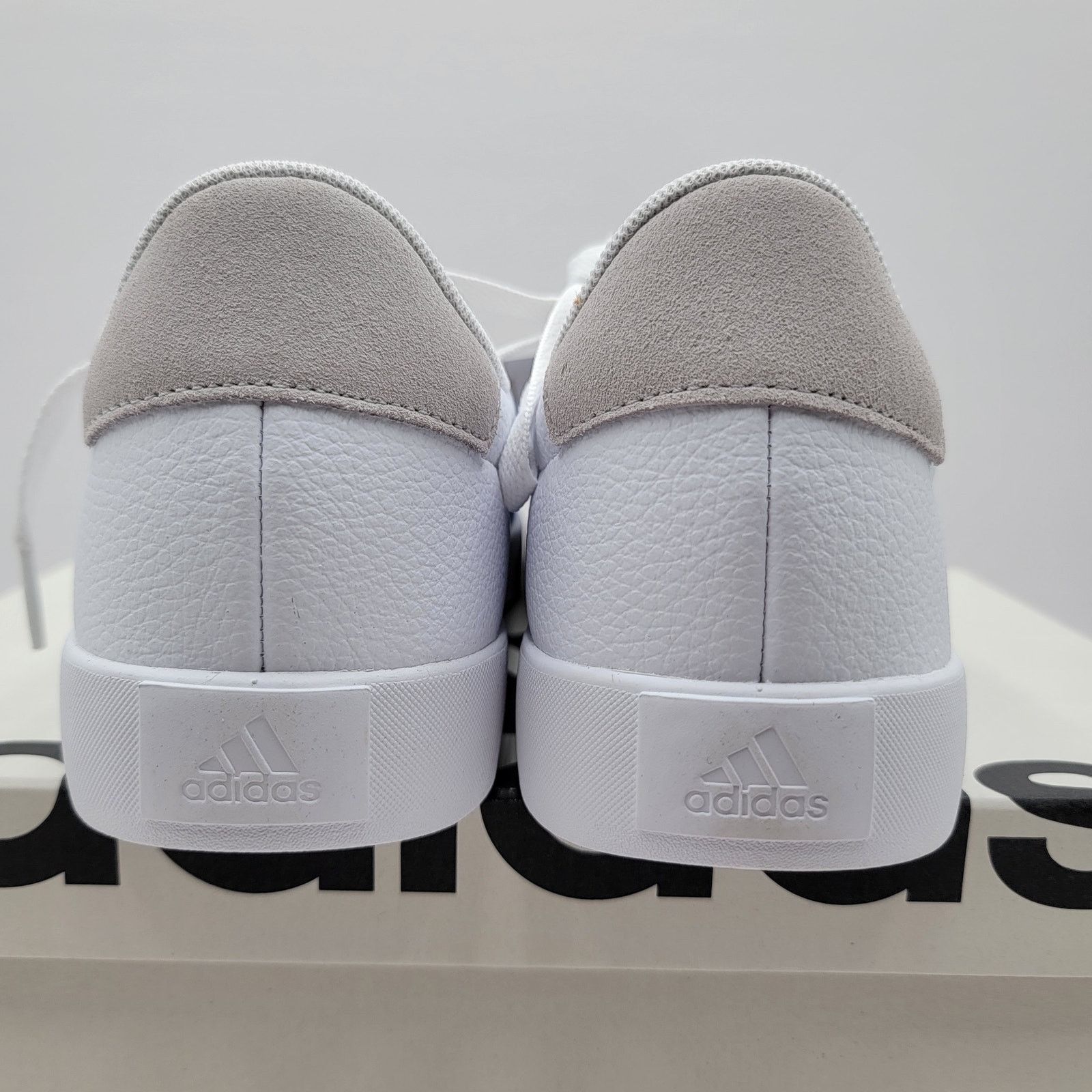 Adidas Adidas VL Court 3.0 White Dark Blue - Size 10 - New! Size US 10 / EU 43 - 5 Thumbnail