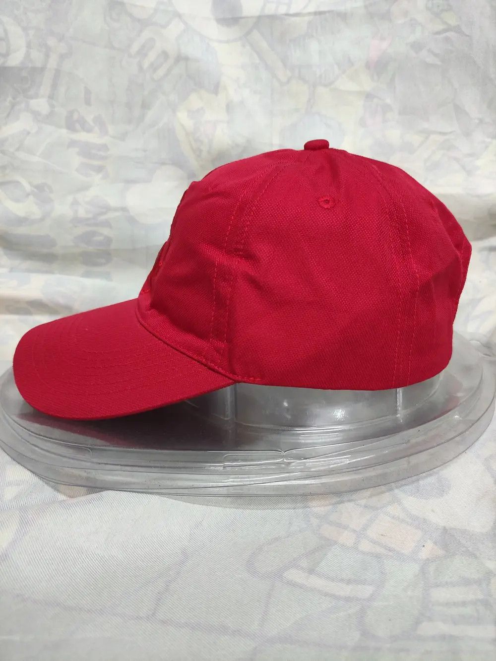 Ferrari FERRARI BIG LOGO FULLY RED COLOUR VINTAGE CAP Size ONE SIZE - 8 Thumbnail