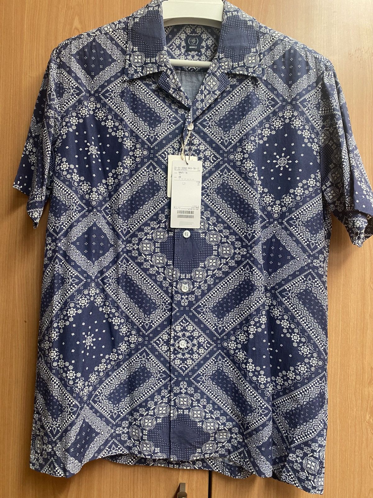 Beams Japan Beams Bandana Camp Shirts Size XS Loose Fit Size US XS / EU 42 / 0 - 1 Thumbnail