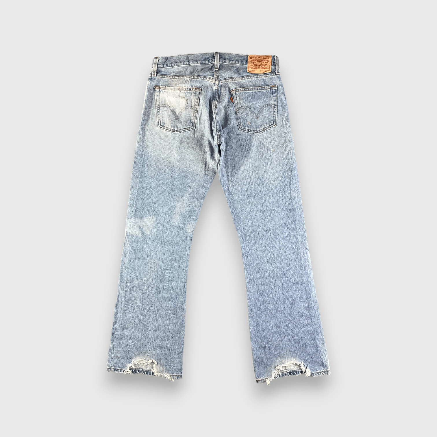 Levi's Vintage Blue Wash Levis 527 Jeans-J4258 Size US 33 - 2 Thumbnail