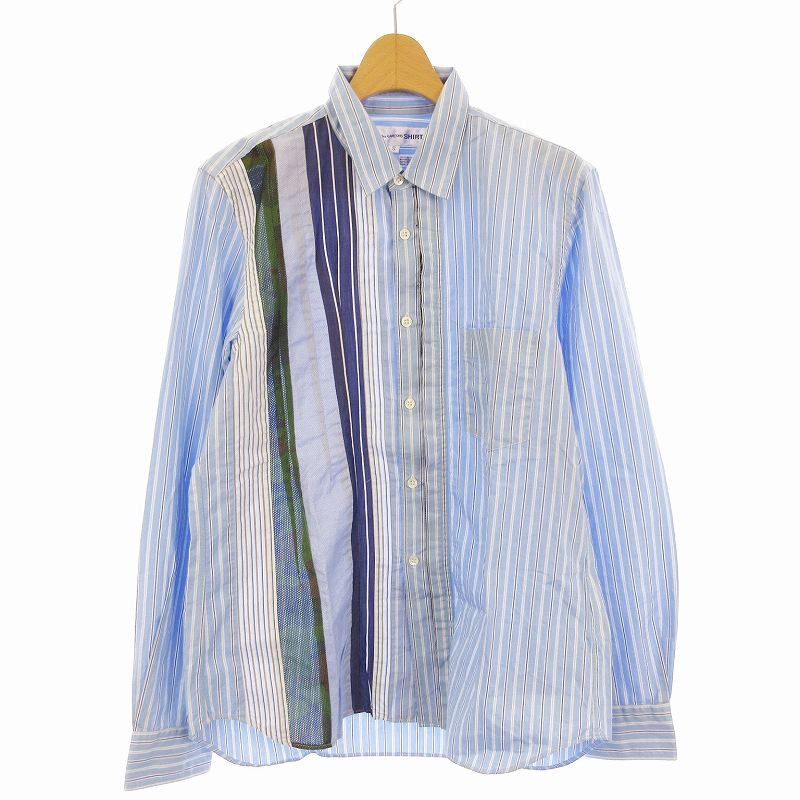 Comme des Garcons SHIRT Shirt Casual Shirt Stripe Pattern Size US S / EU 44-46 / 1 - 1 Thumbnail