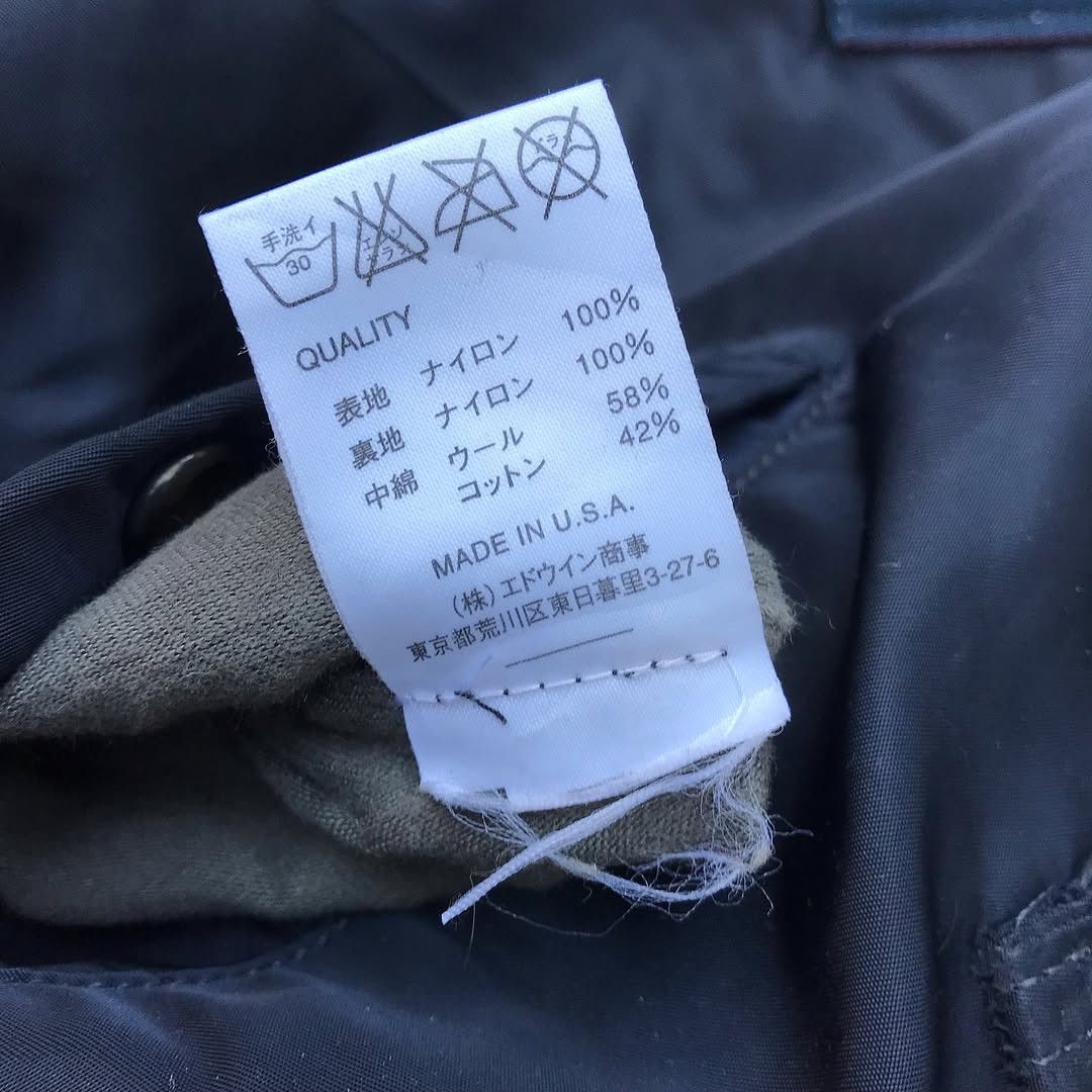 Alpha Industries Vintage Alpha Industries B-15C Flight Jacket Navy 50s Mod Size US M / EU 48-50 / 2 - 6 Thumbnail