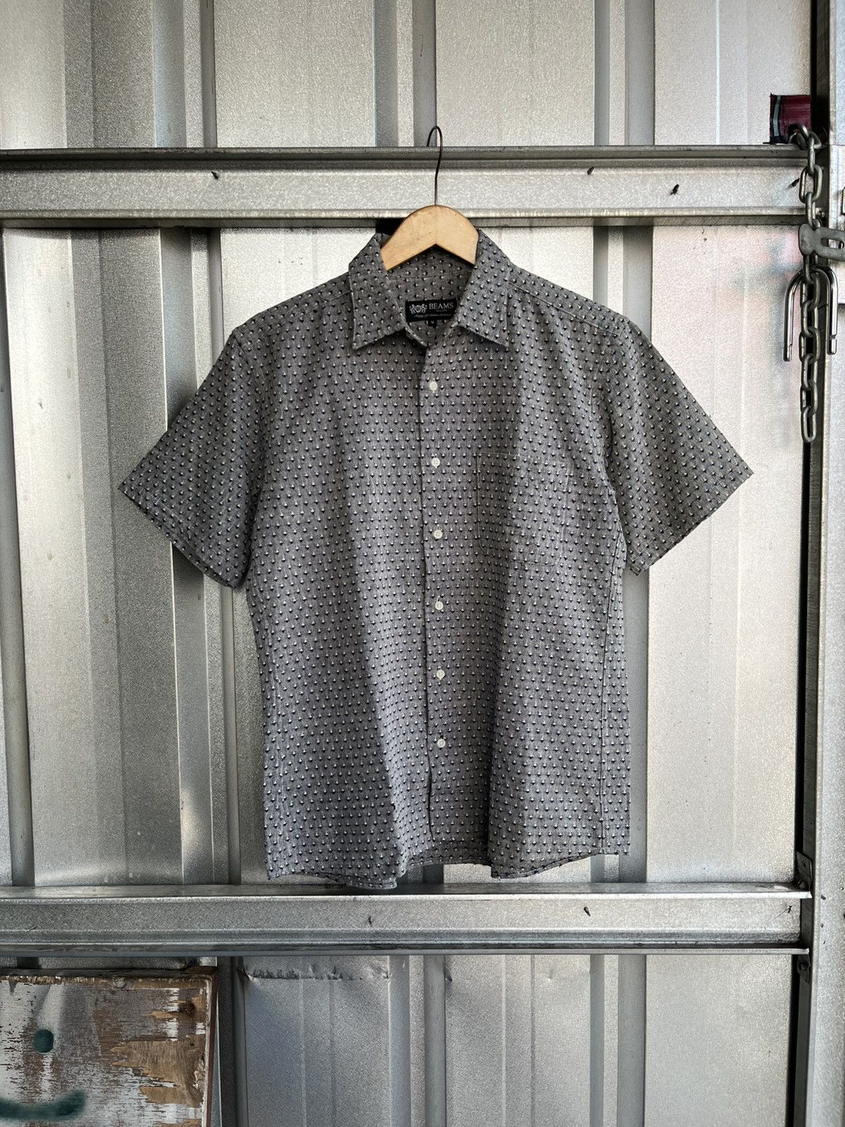 Beams Japan Vintage beams textured button shirt /visvim/kapital/orslow/ Size US M / EU 48-50 / 2 - 1 Thumbnail