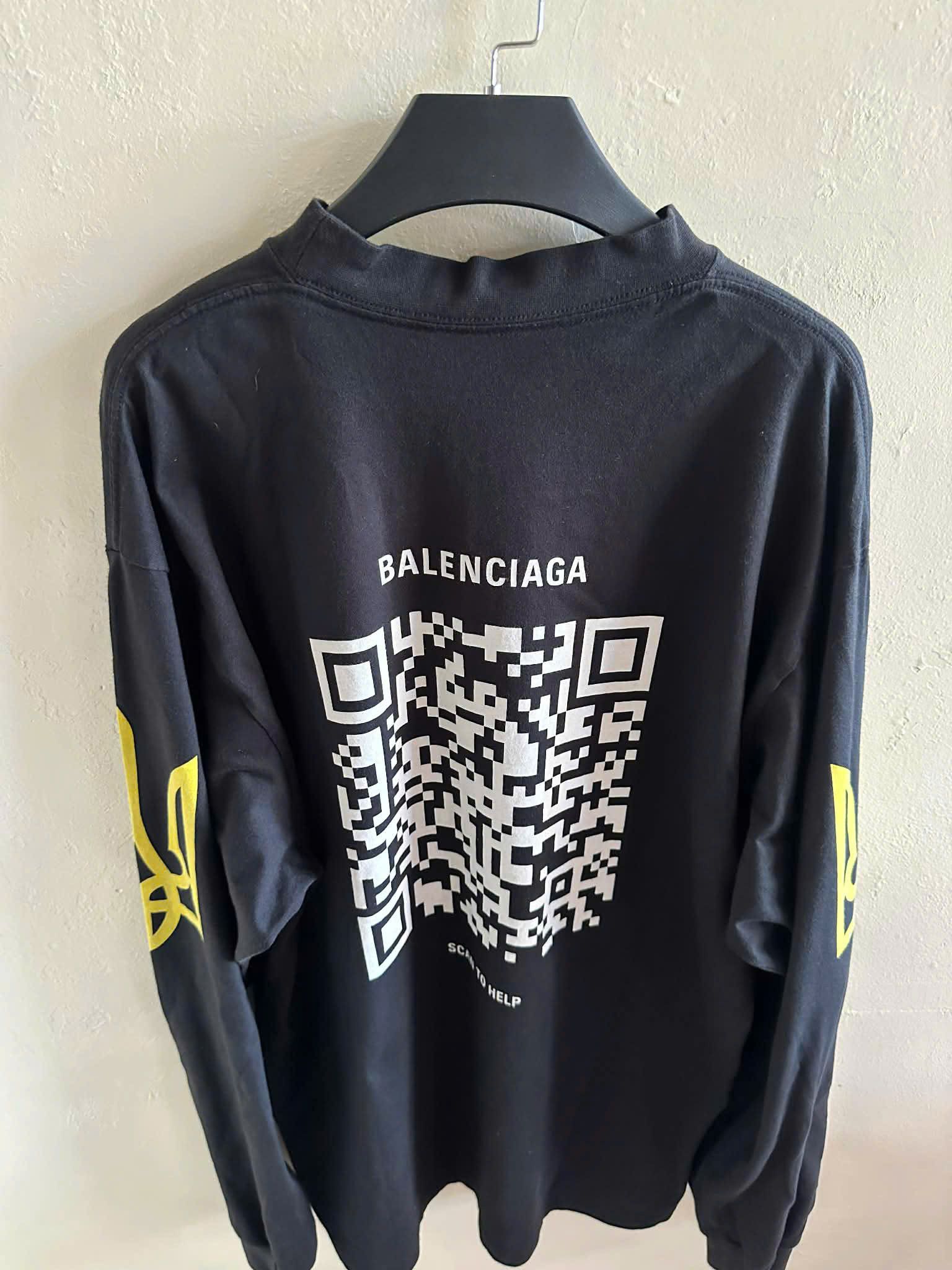 Balenciaga LONG TEE BALENCIAGA Size US M / EU 48-50 / 2 - 7 Thumbnail