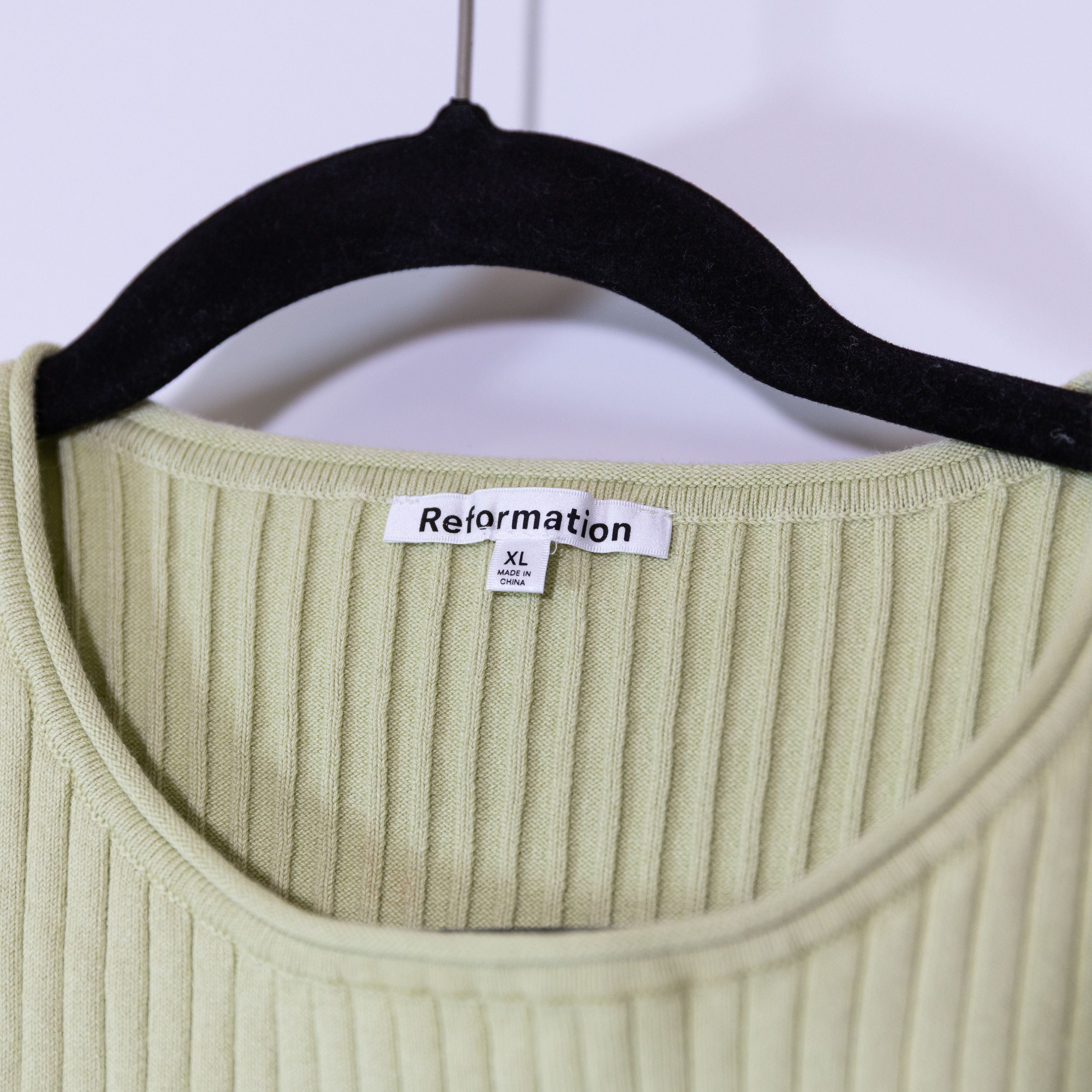 Reformation Reformation Carlotta Organic Cotton Blend Size XL / US 12-14 / IT 48-50 - 2 Thumbnail