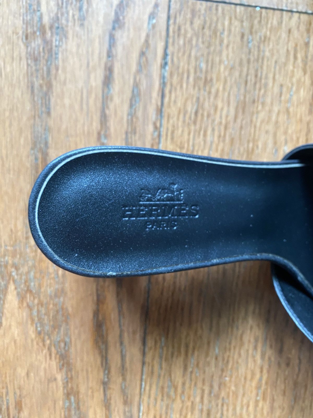 Hermes Hermes black heels Size US 8 / IT 38 - 3 Thumbnail