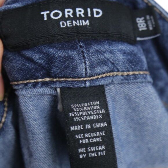 Torrid Torrid Jegging Skinny High-Rise Super Soft Jeans Size 18R Size 40" / US 18 - 3 Thumbnail