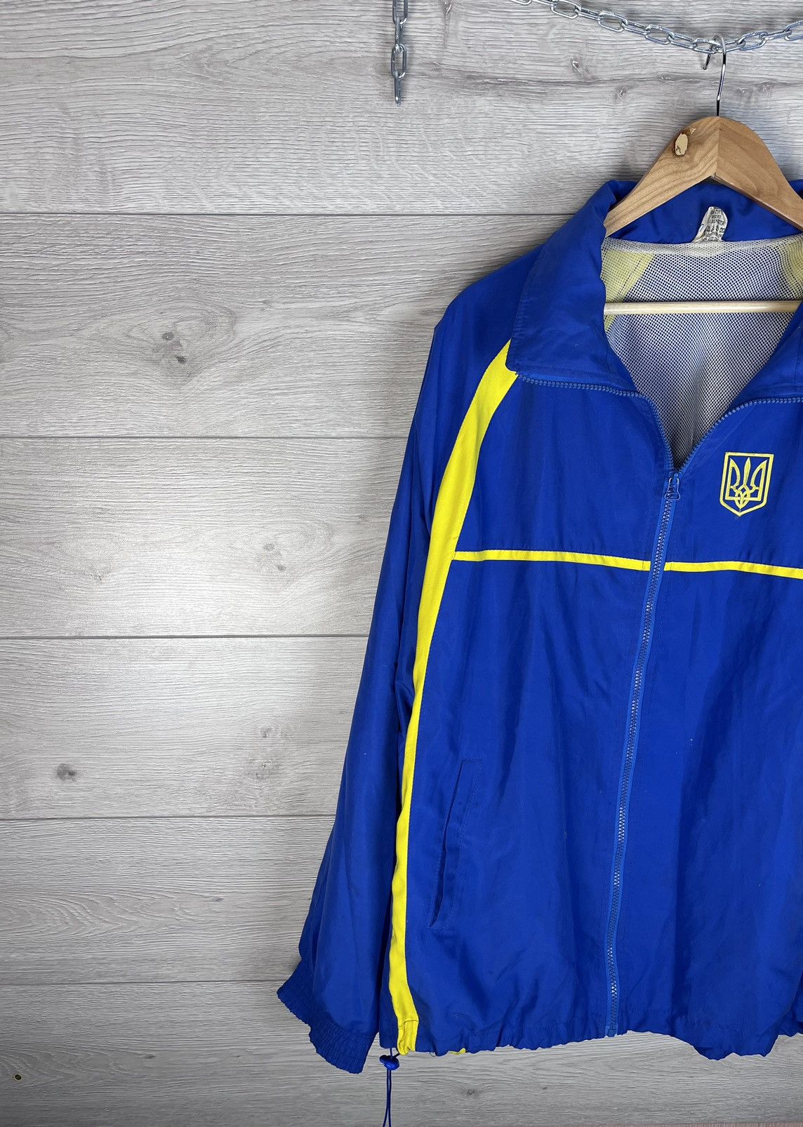 Vintage Vintage Mens Tracksuit Jacket Ukraine 🇺🇦 size Xxxl sport Size US XXL / EU 58 / 5 - 3 Thumbnail