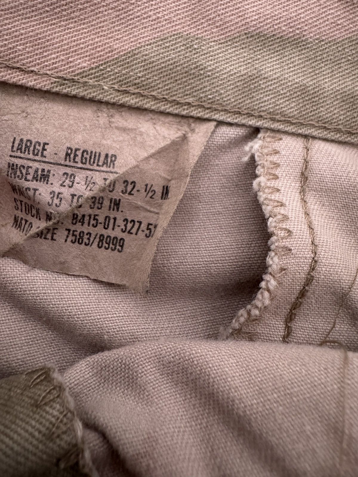 Vintage vintage desert camo pants Size US 36 / EU 52 - 2 Thumbnail
