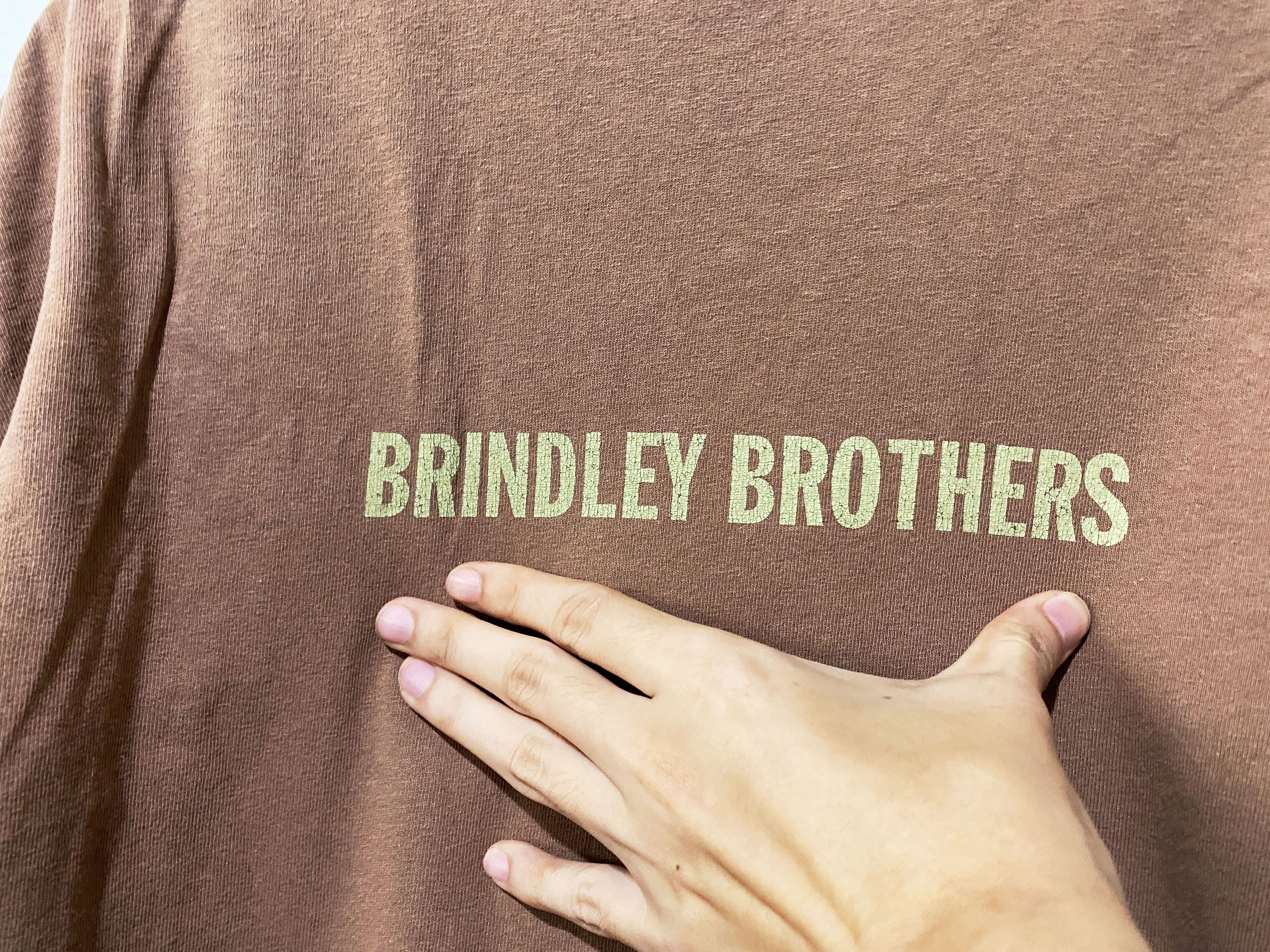 Band Tees × Vintage Vintage 2004 Brindley Brothers Shirt Size US M / EU 48-50 / 2 - 4 Thumbnail