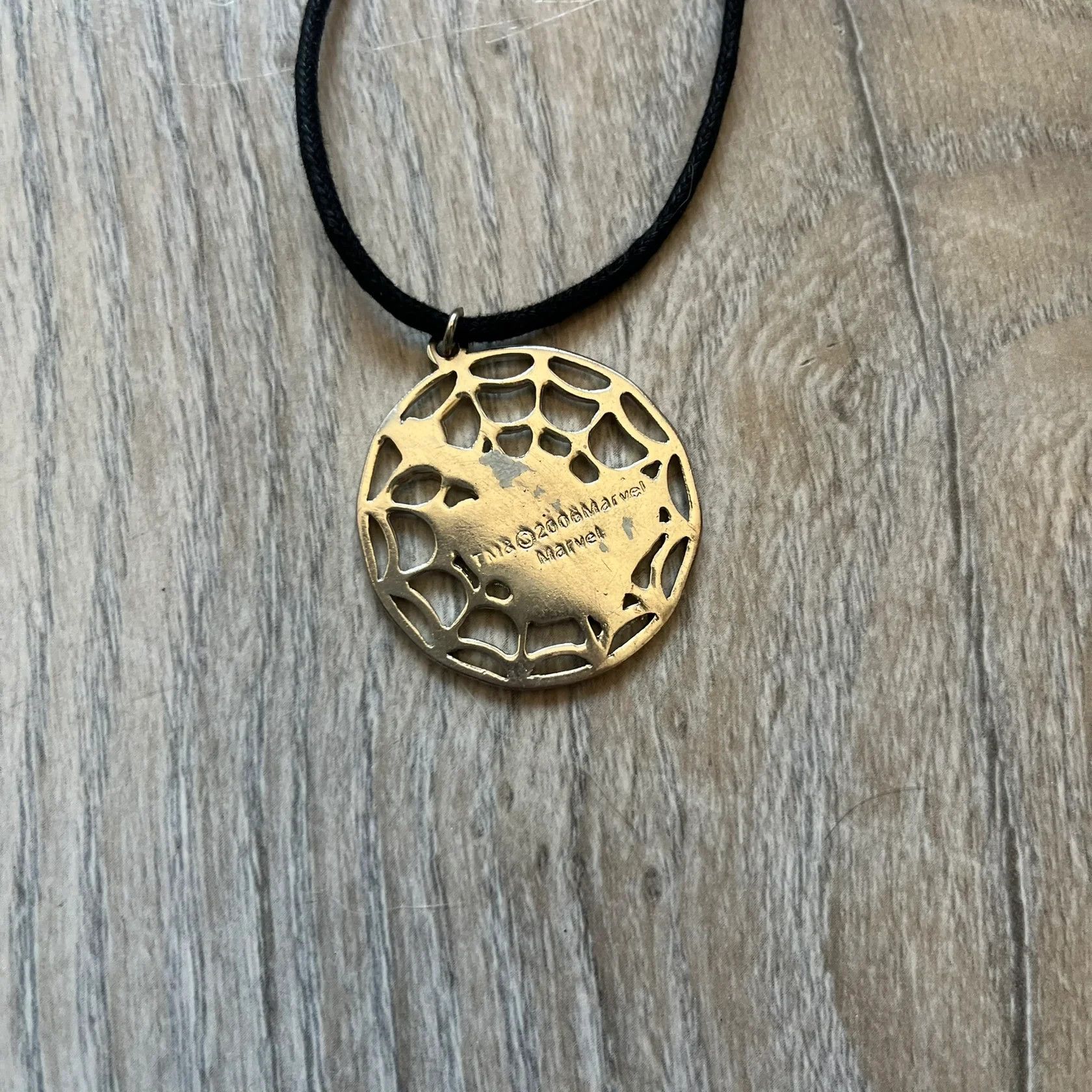 Marvel Comics Spider-Man 2006 Web Silver Necklace Size ONE SIZE - 4 Thumbnail