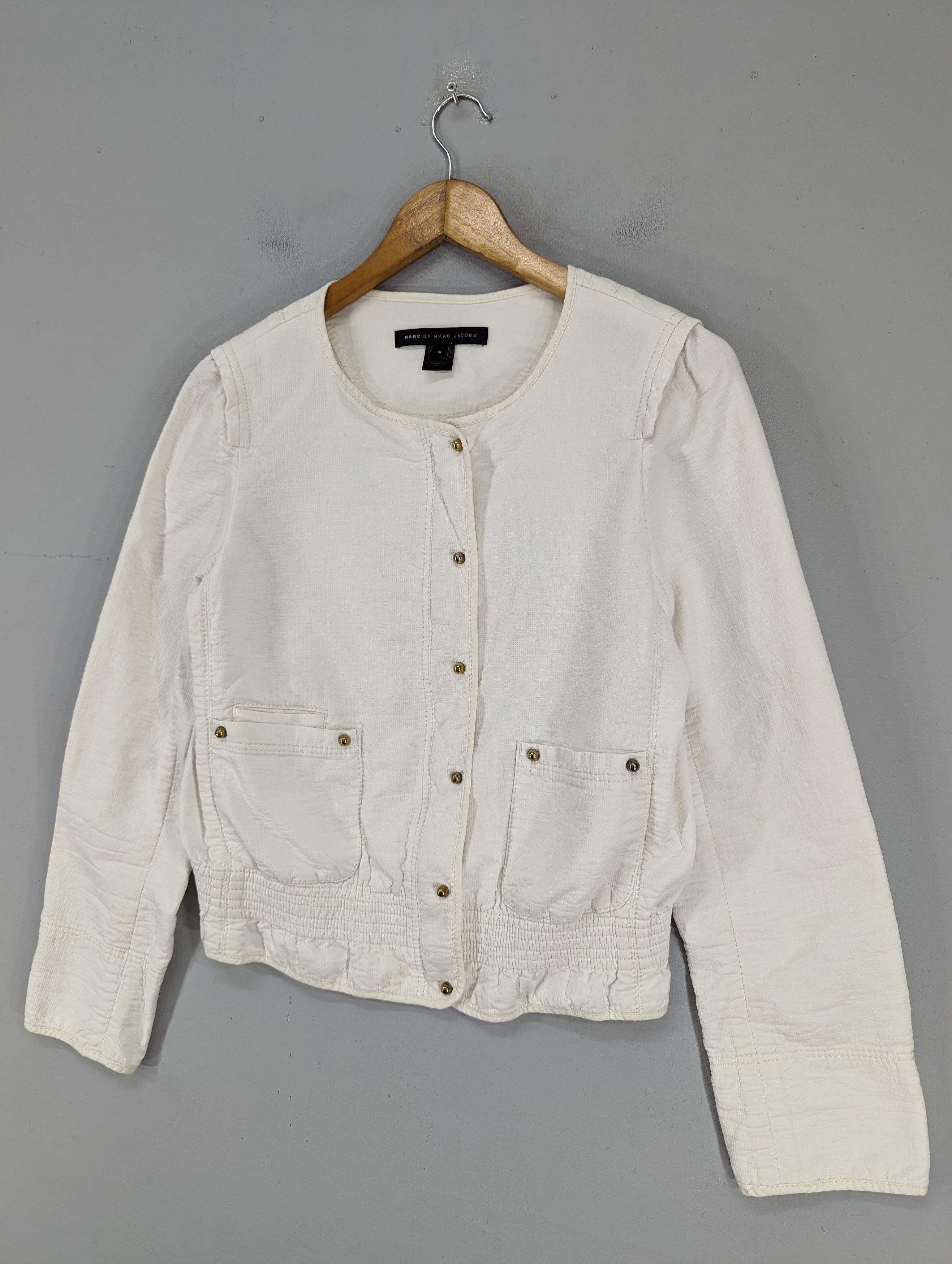 Marc Jacobs 🔥RARE🔥Marc By Marc Jacobs Short Zipper Jacket Size S / US 4 / IT 40 - 2 Thumbnail