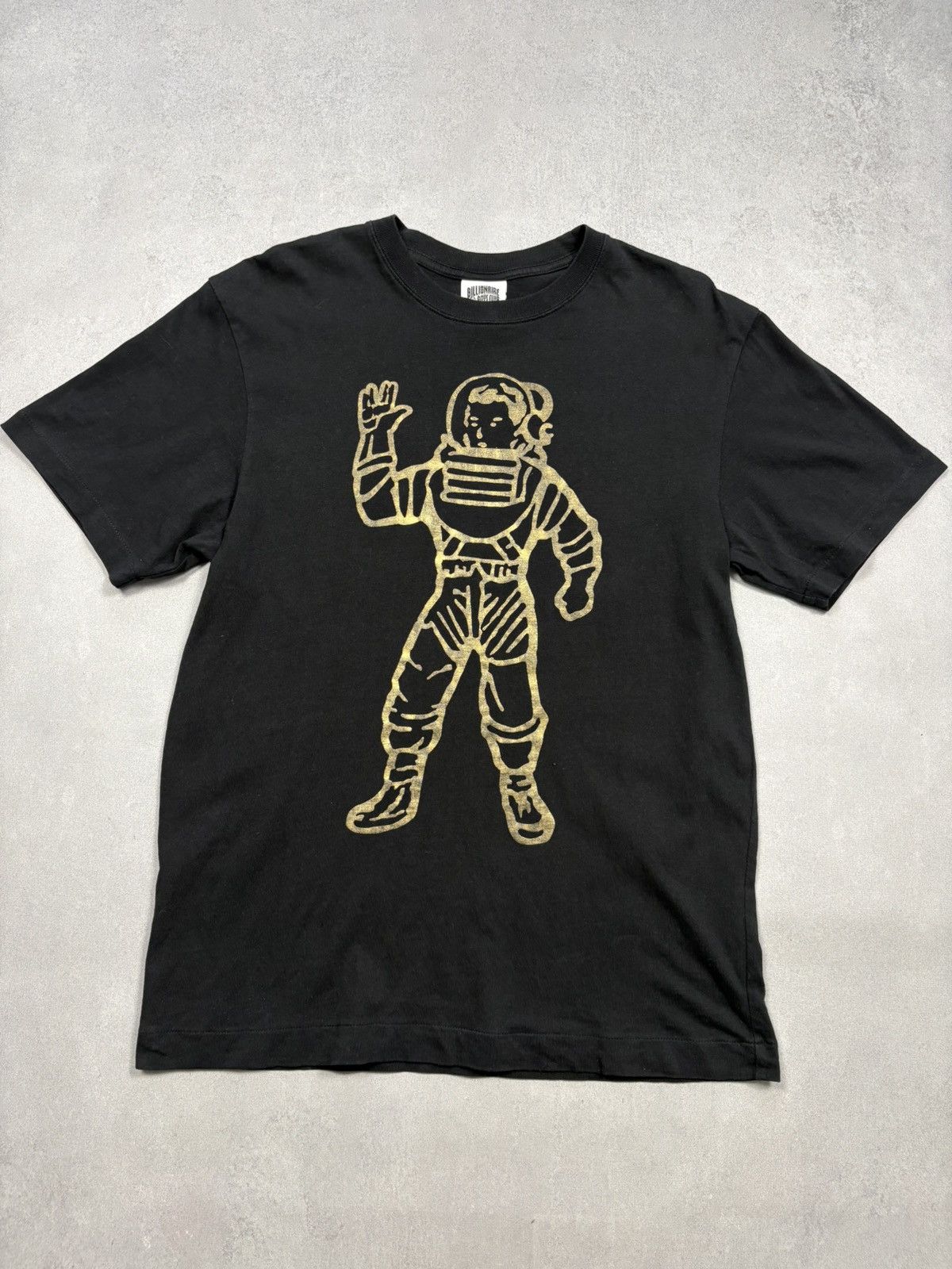 Billionaire Boys Club Billionaire Boys Club BBC Big Gold Astronaut Logo Y2K Tee M Size US M / EU 48-50 / 2 - 1 Thumbnail
