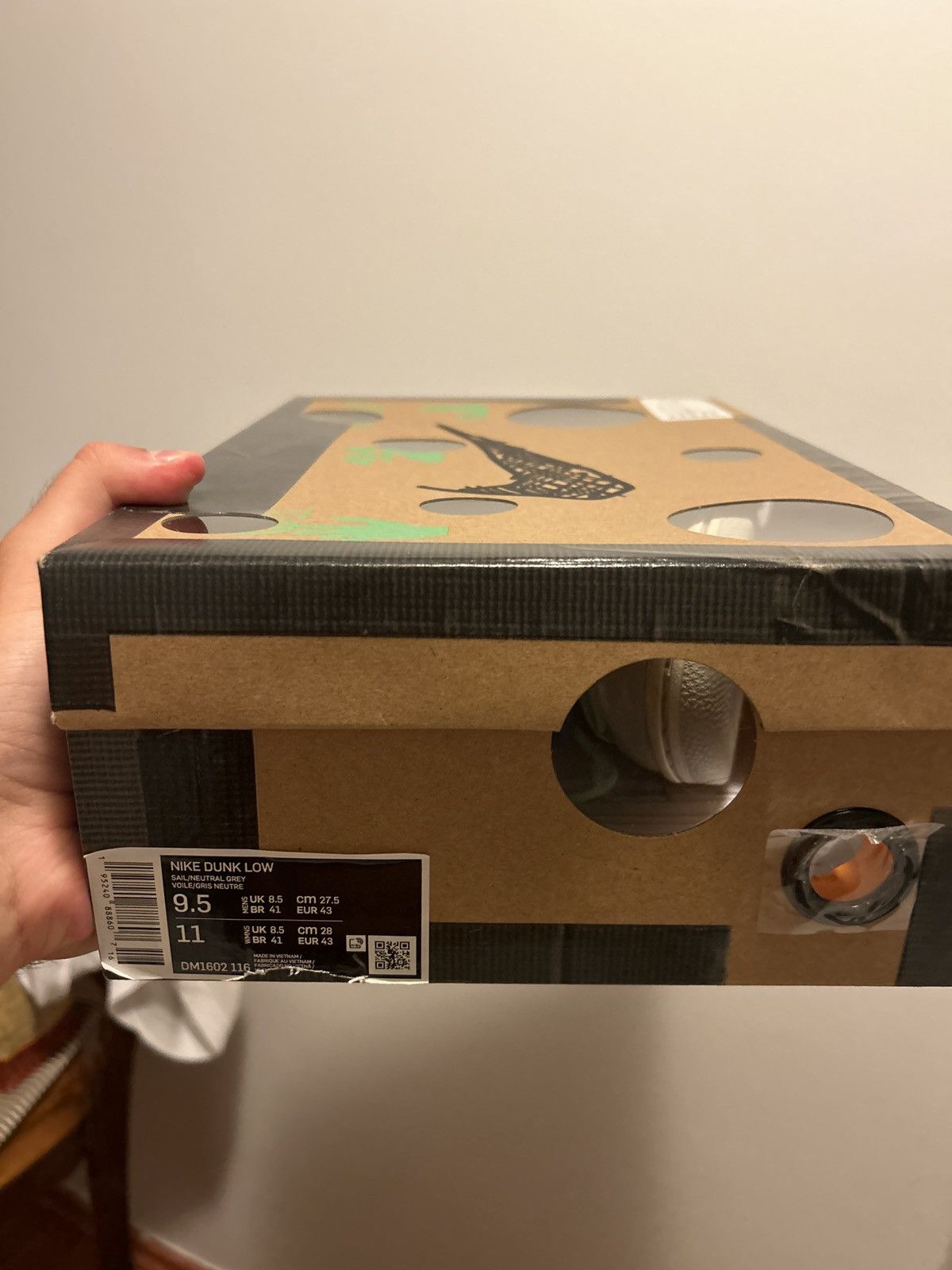 Nike × Off-White Off White - Dunk low LOT 26 Size US 9.5 / EU 42-43 - 7 Thumbnail