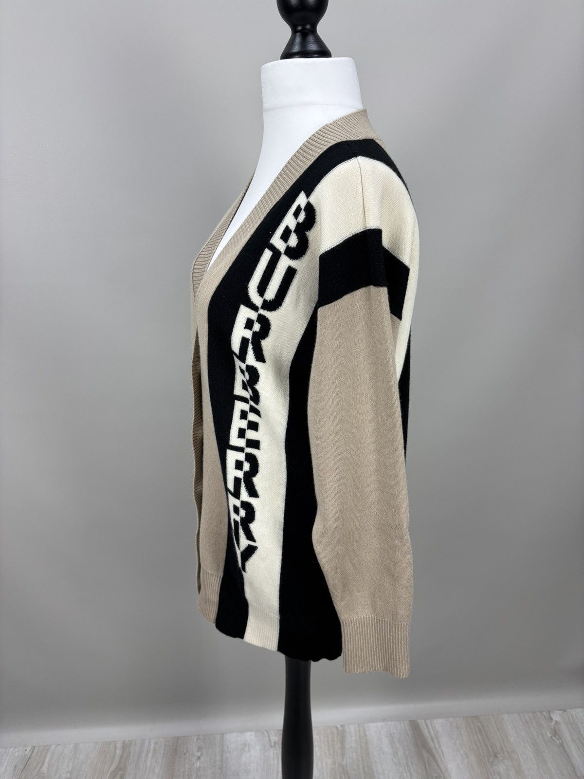 Burberry Womens cardigan Burberry London Size S Color Beige Size S / US 4 / IT 40 - 8 Thumbnail