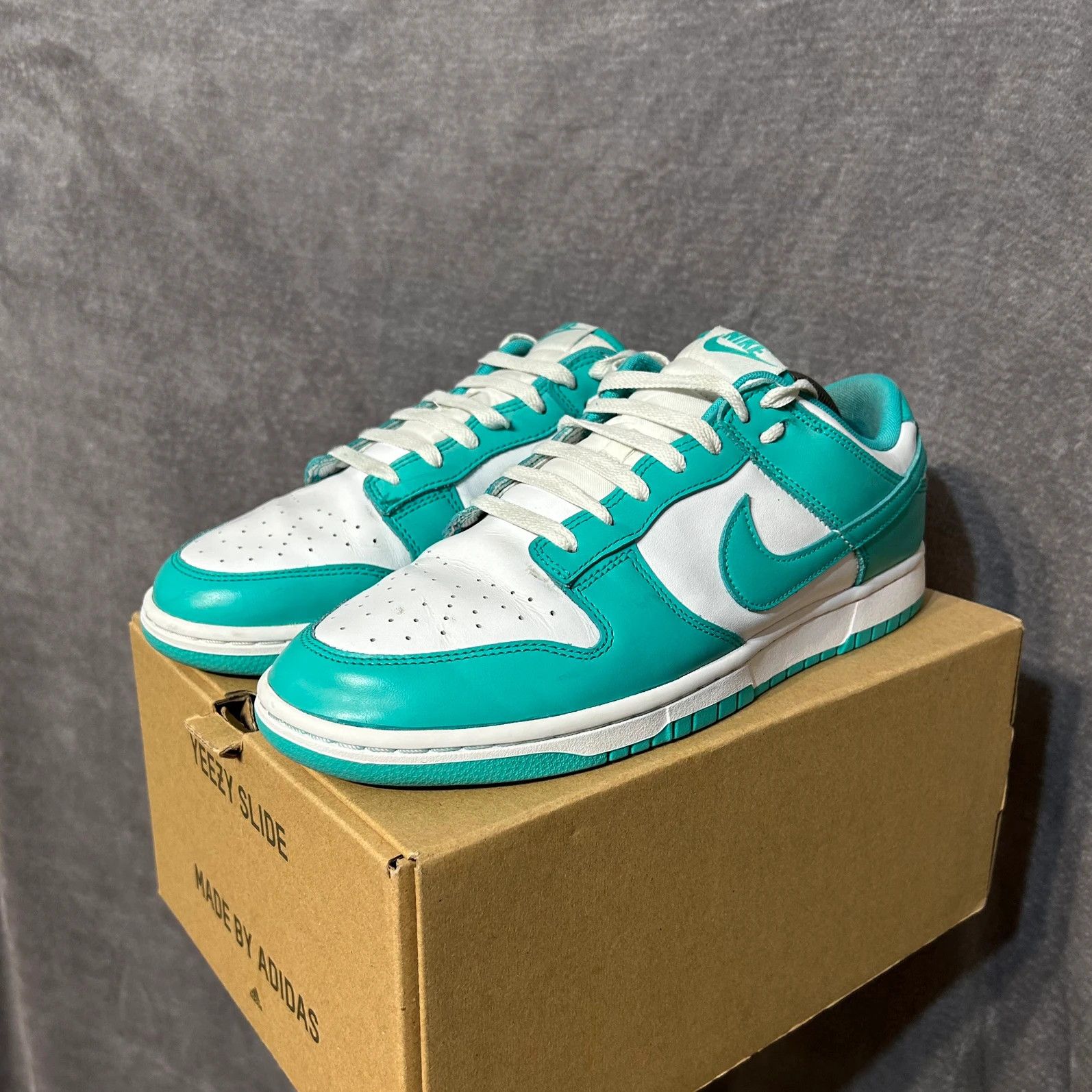 Nike Nike Dunk Low Retro White Clear Jade Bttys sneakers Size US 12 / EU 45 - 1 Thumbnail