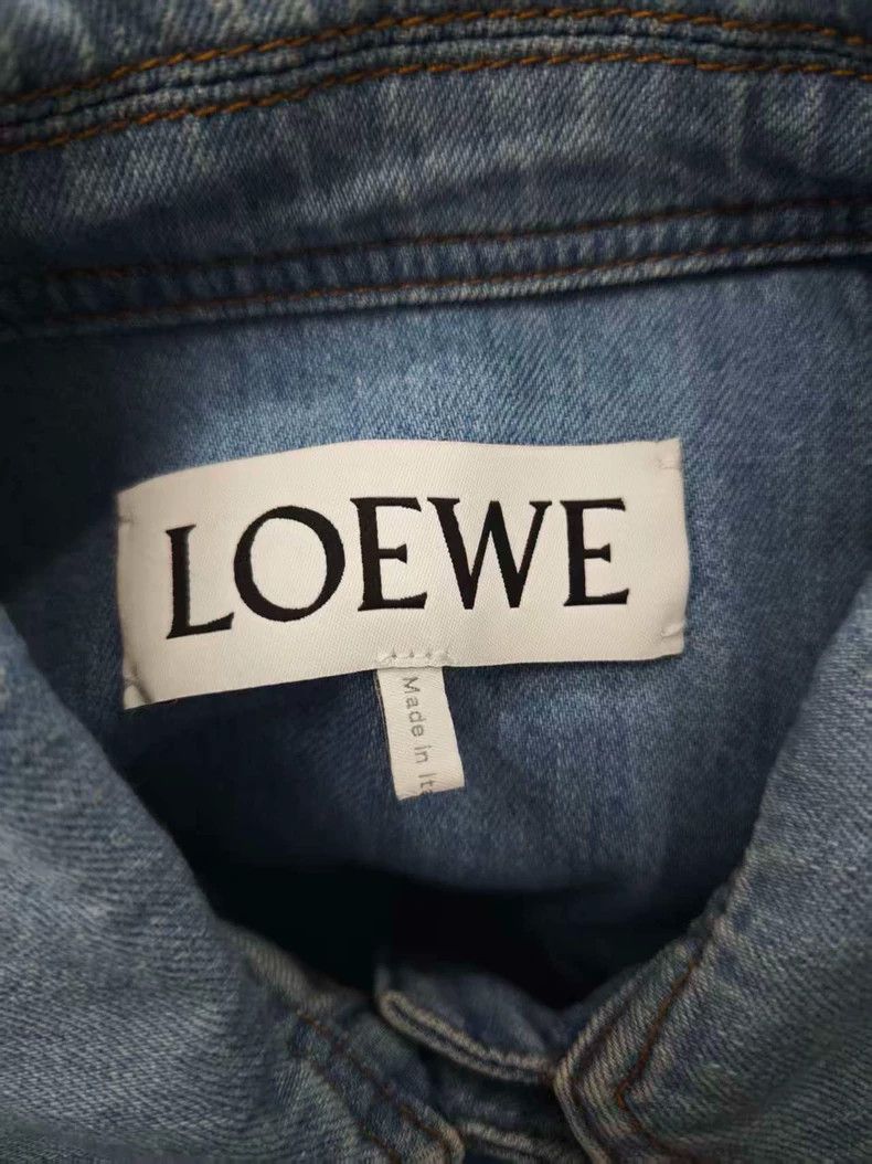 Loewe LOEWE Light blue denim jacket Size 4XL / US 24-26 - 3 Thumbnail