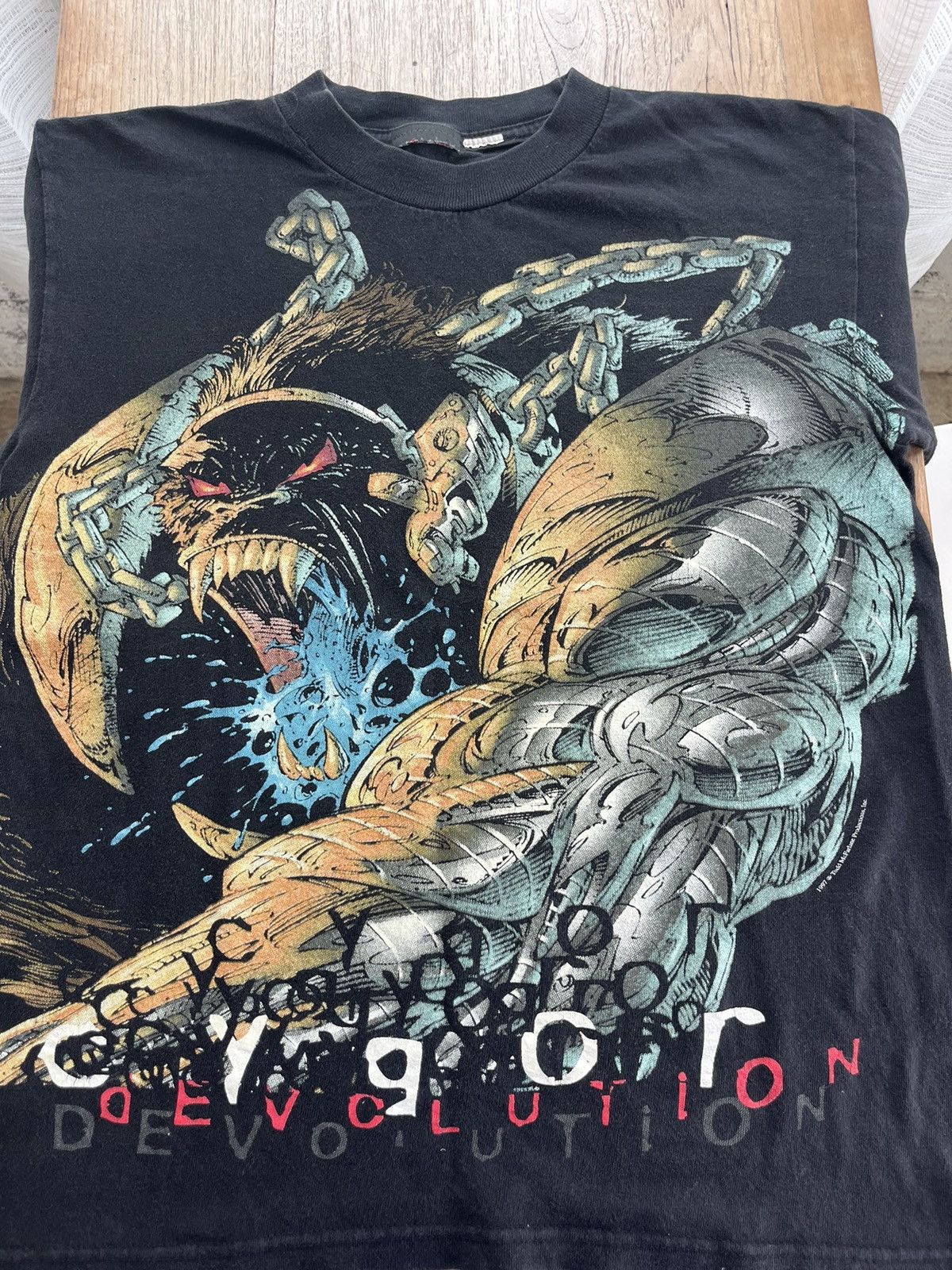 Vintage Vintage Spawn CYGOR 1997’s Todd McFarlane T-shirt Size US S / EU 44-46 / 1 - 3 Thumbnail