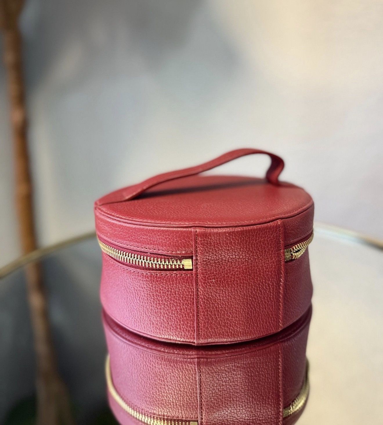 MCM MCM Red Visetos Vanity Case Size ONE SIZE - 3 Thumbnail