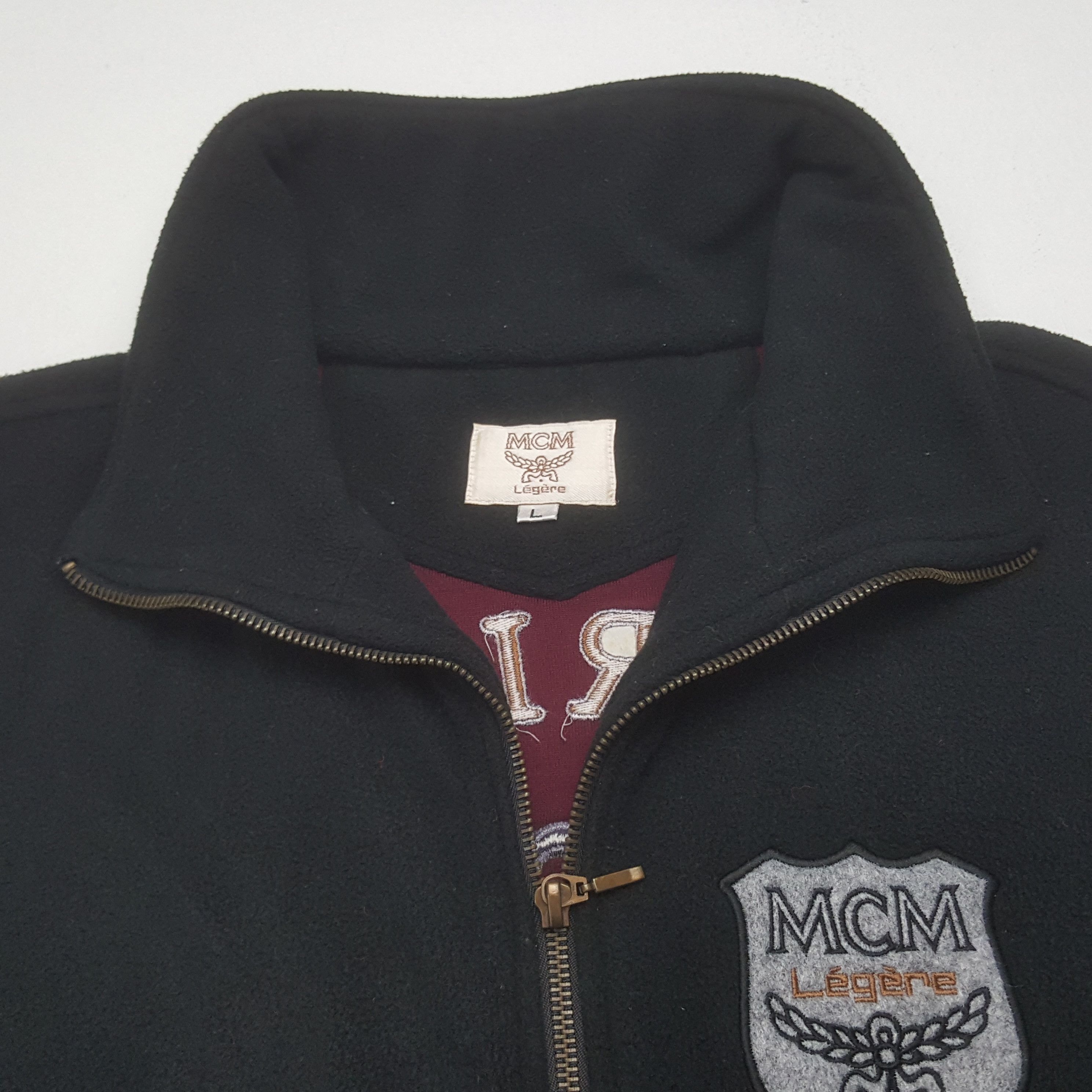 MCM Vintage MCM Designer Brand Fleece Jacket C317N19 Size US XL / EU 56 / 4 - 5 Thumbnail