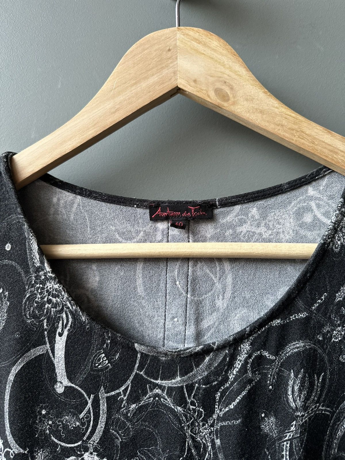 Other Aventures des Toiles Black Abstract Sleeveless Dress Size 40 Size S / US 4 / IT 40 - 3 Thumbnail