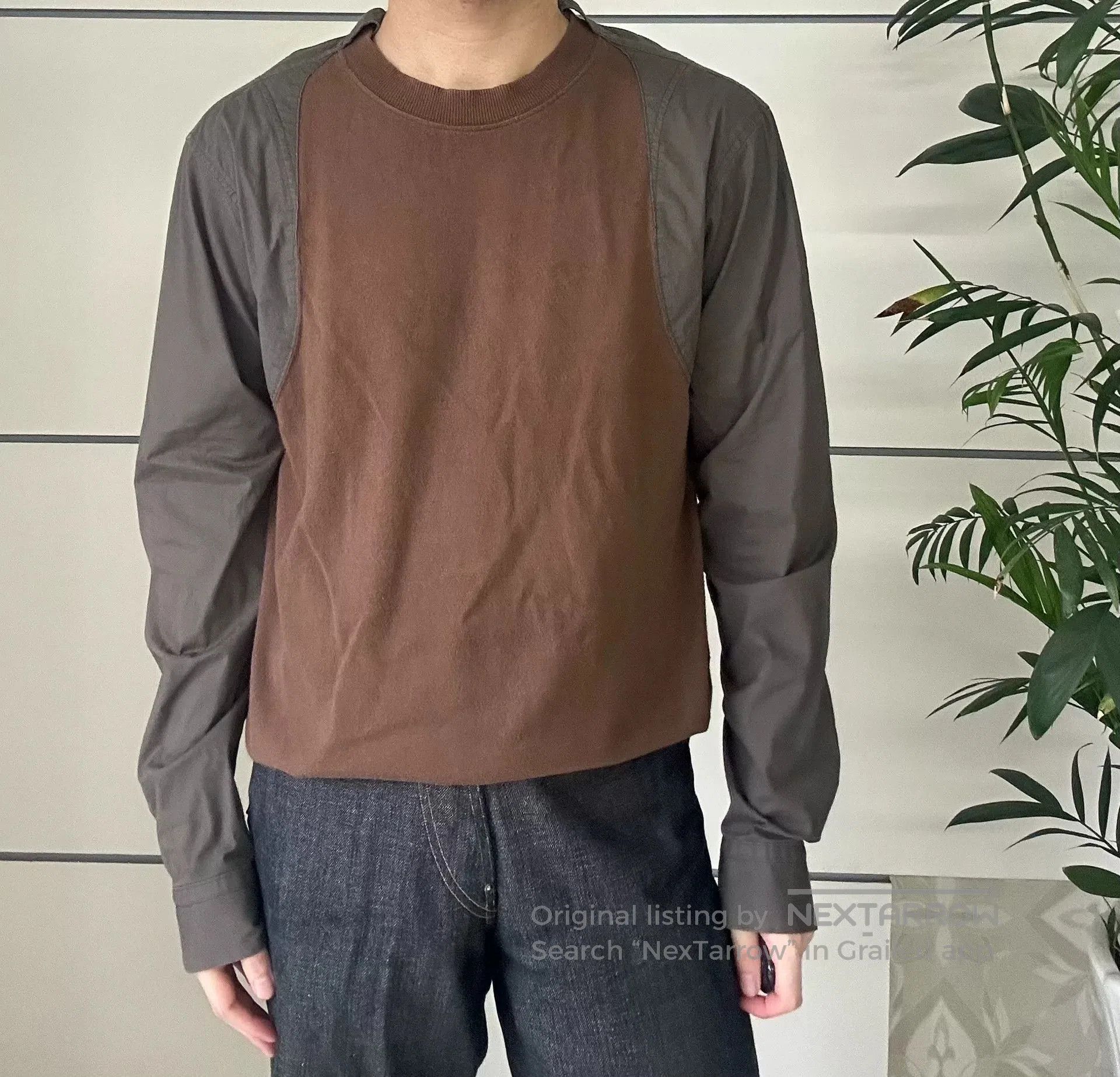 Issey Miyake Issey Miyake Color-Block Sweatshirt. Size US M / EU 48-50 / 2 - 8 Thumbnail