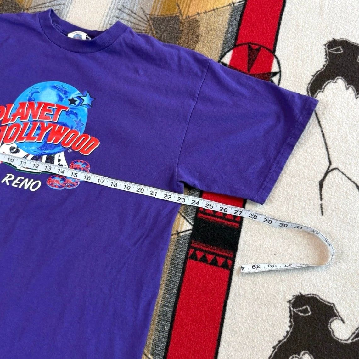 Planet Hollywood VINTAGE Planet Hollywood Reno Shirt XL Purple Made In USA 90s Mens Short Sleeve Size US XL / EU 56 / 4 - 6 Thumbnail