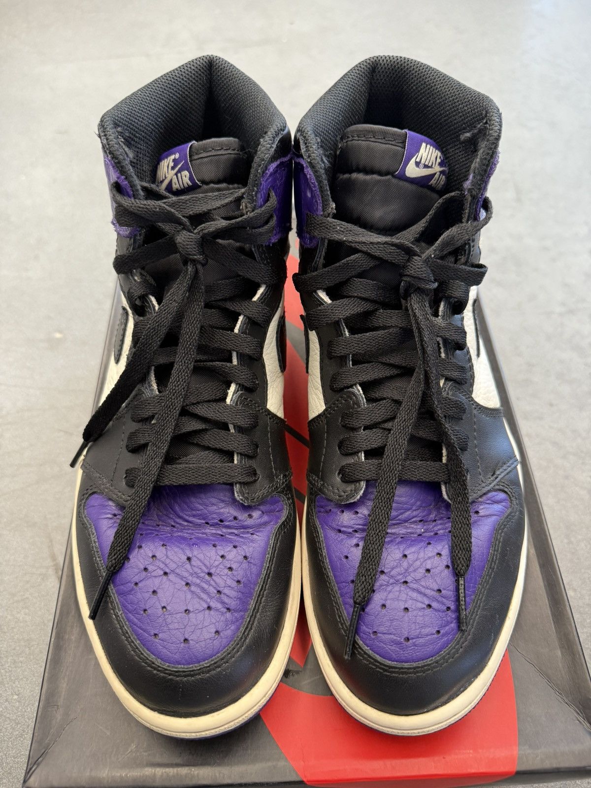 Jordan Brand 2018 Air Jordan 1 Retro High Court Purple Size US 10 / EU 43 - 11 Thumbnail