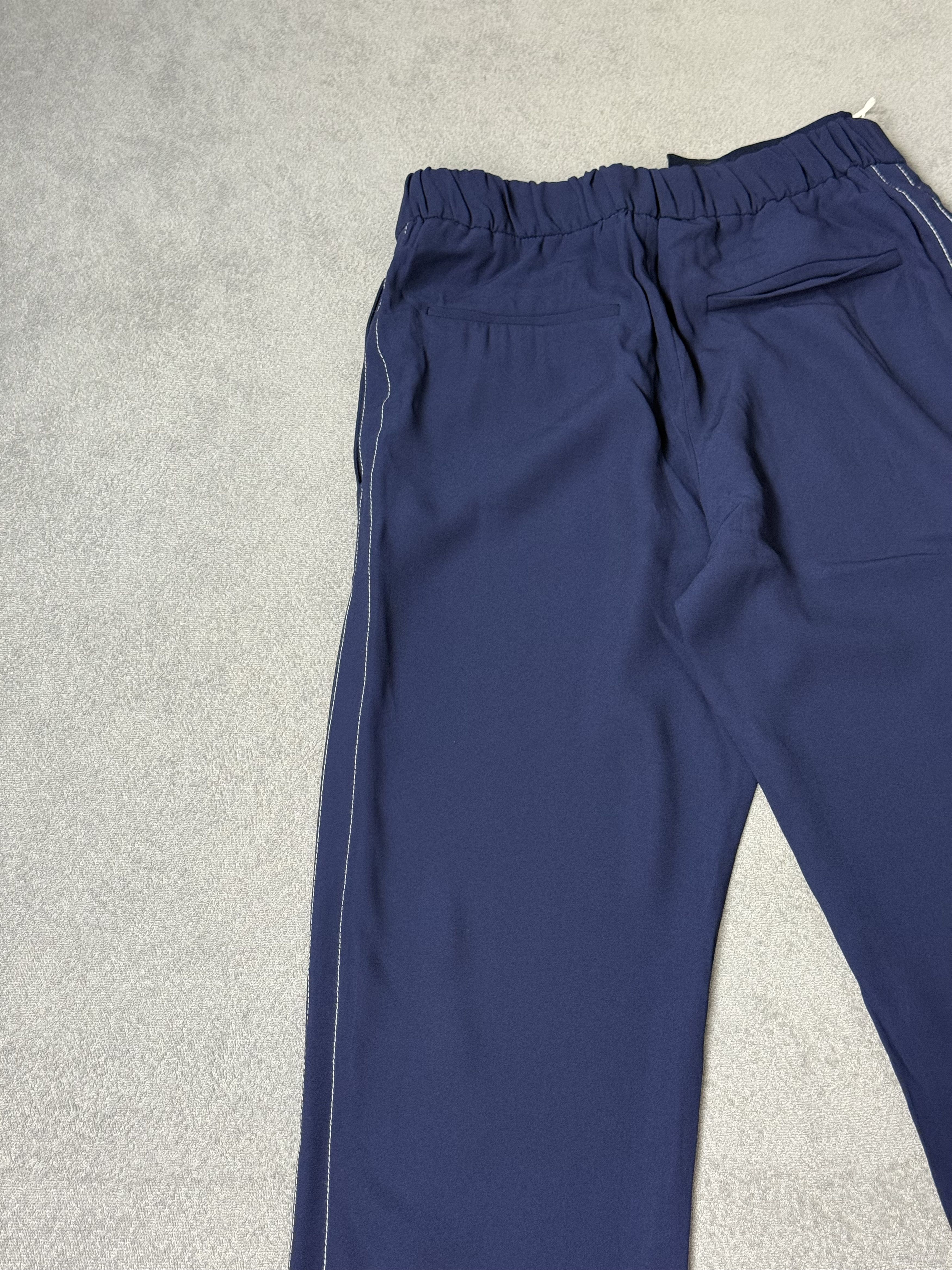 Marni Navy Marni Viscose Pants 44 Size 32" / US 10 / IT 46 - 7 Thumbnail
