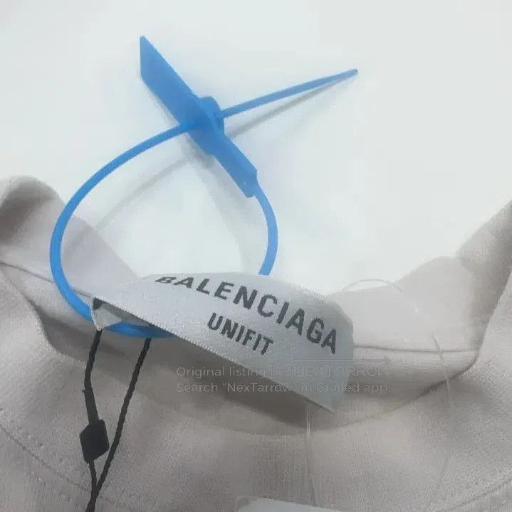 Balenciaga Balenciaga FW22 Logo Print White T. Size US M / EU 48-50 / 2 - 1 Thumbnail