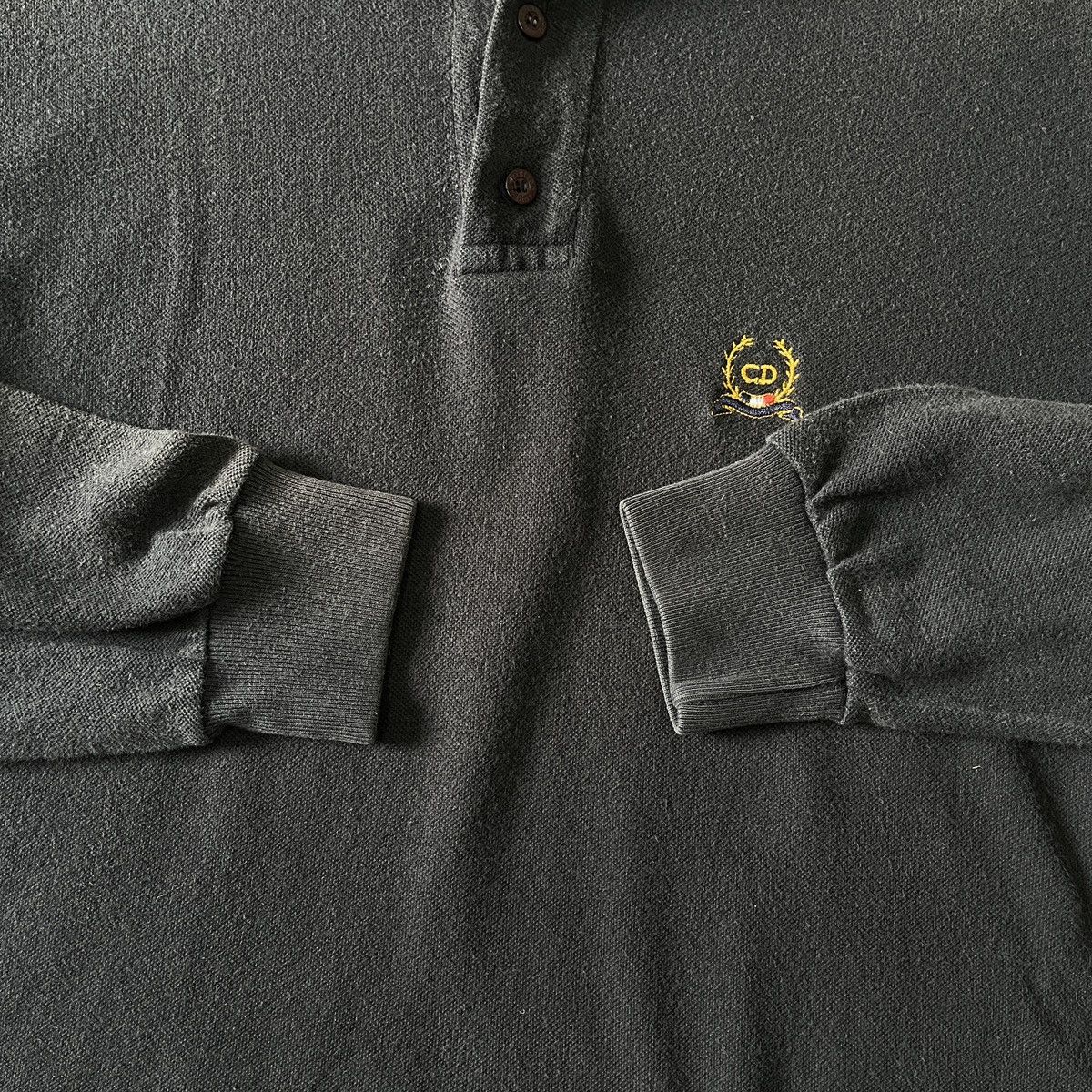 Christian Dior Monsieur × Hedi Slimane × Vintage Vintage 80s Christian Dior Monsieur John Galliano Polo Size US M / EU 48-50 / 2 - 16 Thumbnail