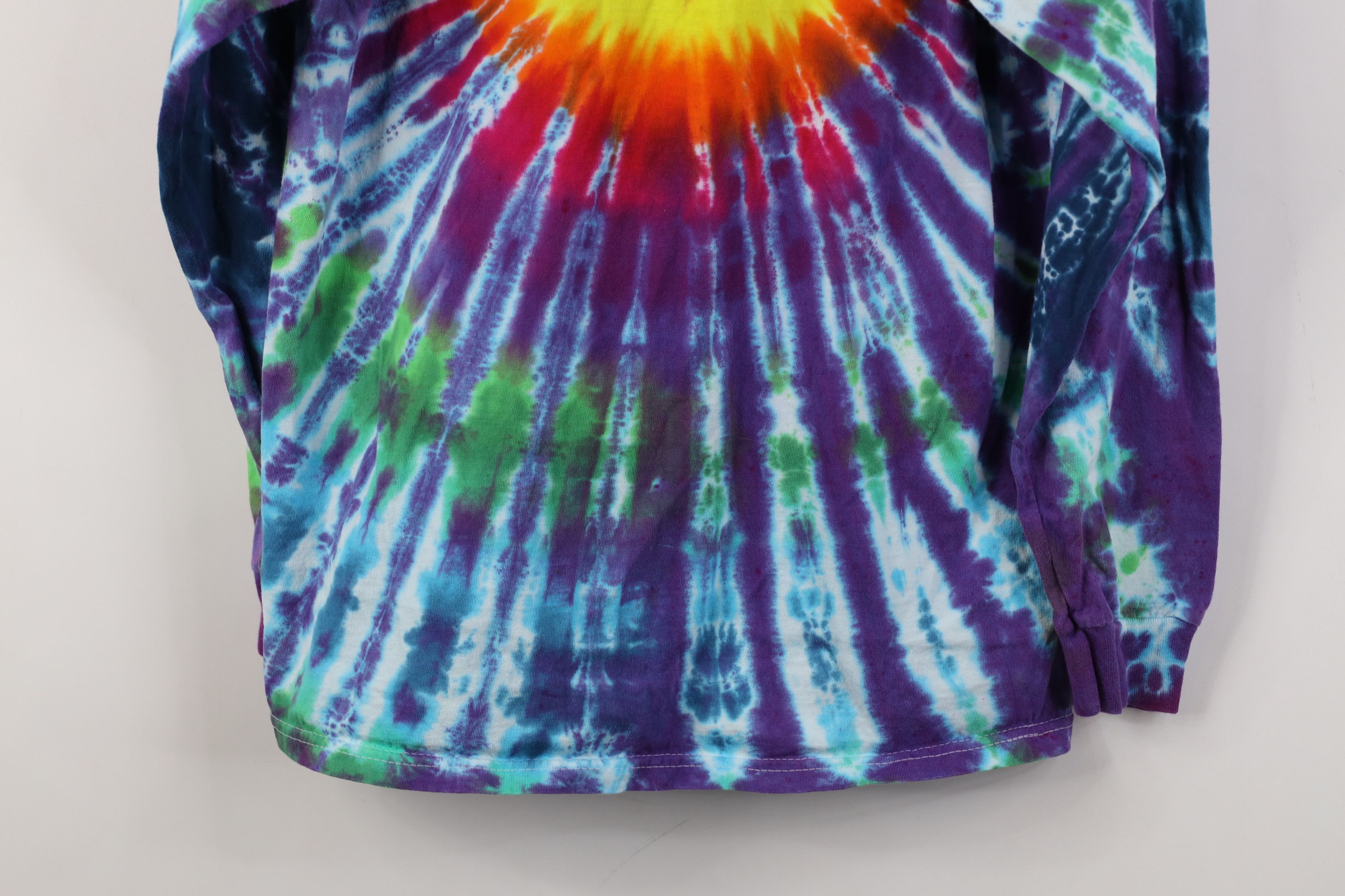 Vintage Vintage 90s Y2K Dark Star Orchestra Band Long Sleeve T-Shirt Size M / US 6-8 / IT 42-44 - 13 Thumbnail
