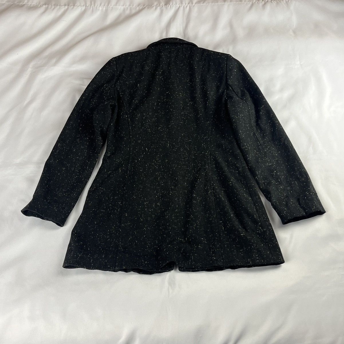 Versace Jeans Couture × Vintage Versace Jeans Couture Wool Coat 90s Women’s Made in Italy Size M / US 6-8 / IT 42-44 - 2 Thumbnail