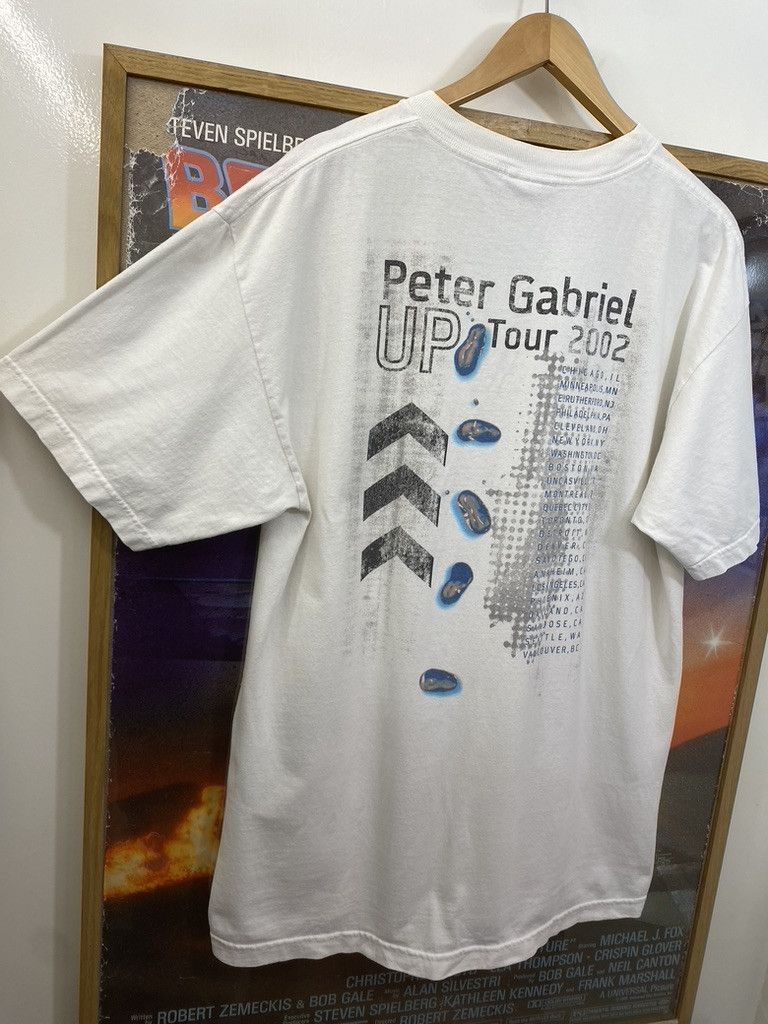Giant 2002 Vintage Peter Gabriel Growing Up USA Tour T Shirt Size US XL / EU 56 / 4 - 4 Thumbnail