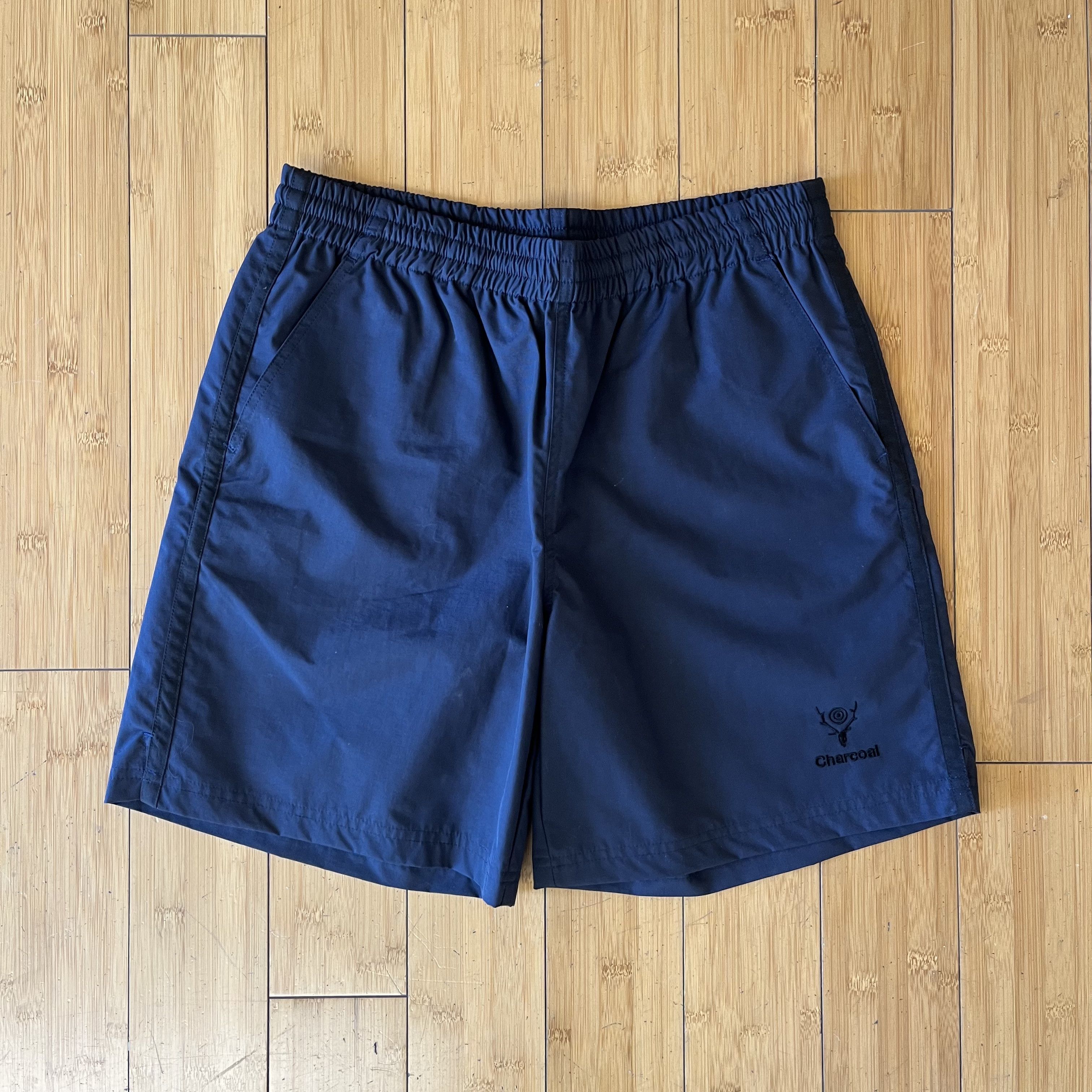 South2 West8 South2West8 Charcoal Nylon Shorts Size US 30 / EU 46 - 1 Thumbnail