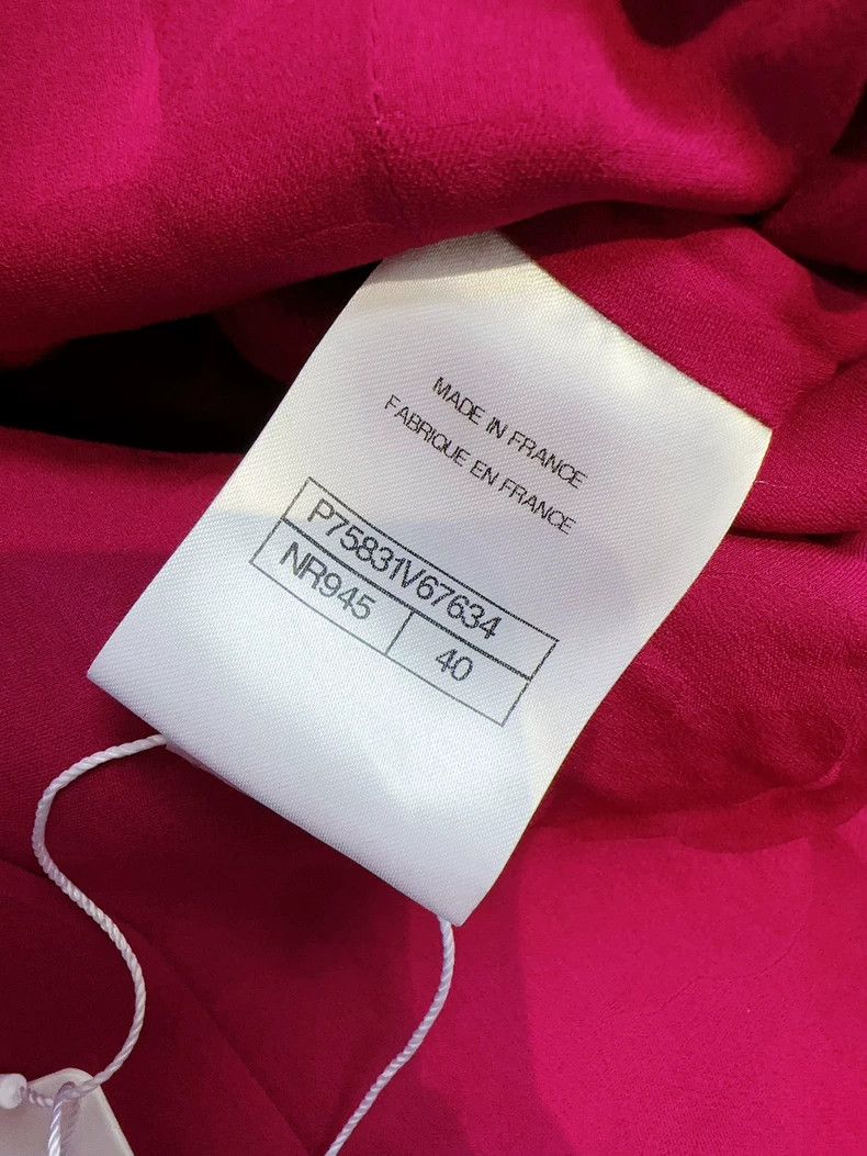 Chanel Chanel 23K autumn and winter purple plaid fake two-piece c Size S / US 4 / IT 40 - 8 Thumbnail