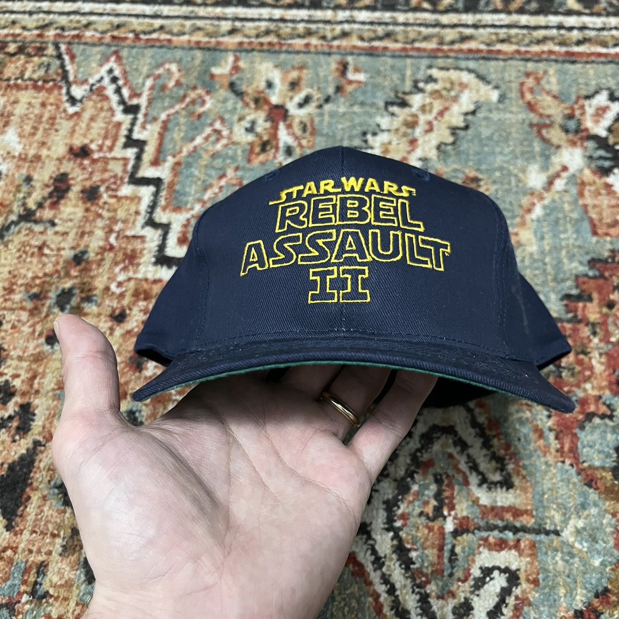 Star Wars × Vintage Lucas Arts Rebel Assault Video Game Promo SnapBack Hat Size ONE SIZE - 7 Thumbnail