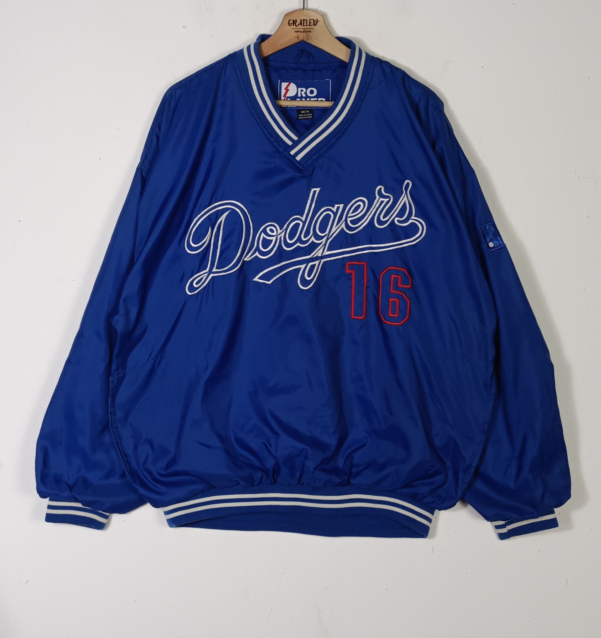 MLB VINTAGE NOMO DODGERS BASEBALL TEAM JACKET Size US M / EU 48-50 / 2 - 1 Thumbnail