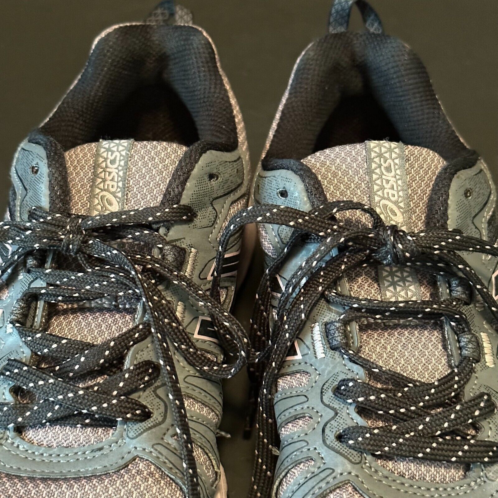Asics ASICS Womens "Gel Venture 7" 1012A476 Gray/Black Run Sneaker Size US 7.5 / IT 37.5 - 9 Thumbnail