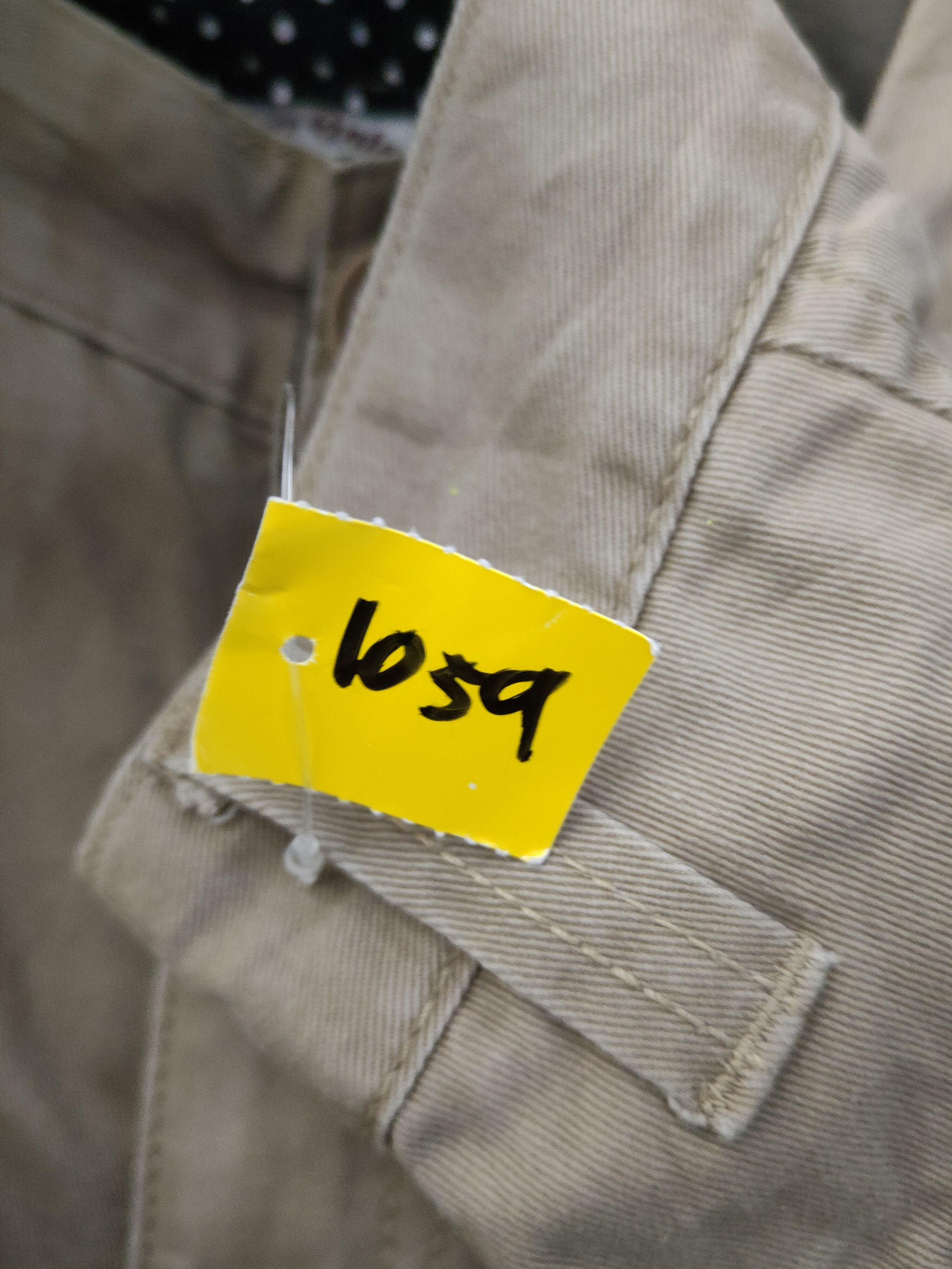 Japanese Brand DL Free Gate Beige Suspender Pants #1059 Size 32" / US 10 / IT 46 - 21 Thumbnail