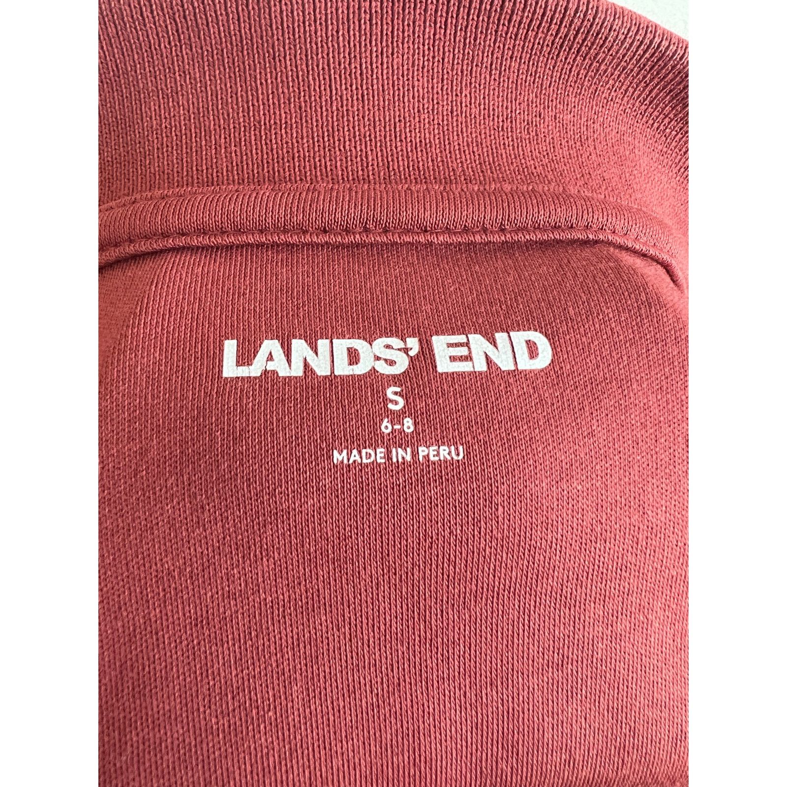 Lands' End Lands End 100% Cotton Short Sleeve Polo Dress Shirt Small Size S / US 4 / IT 40 - 6 Thumbnail