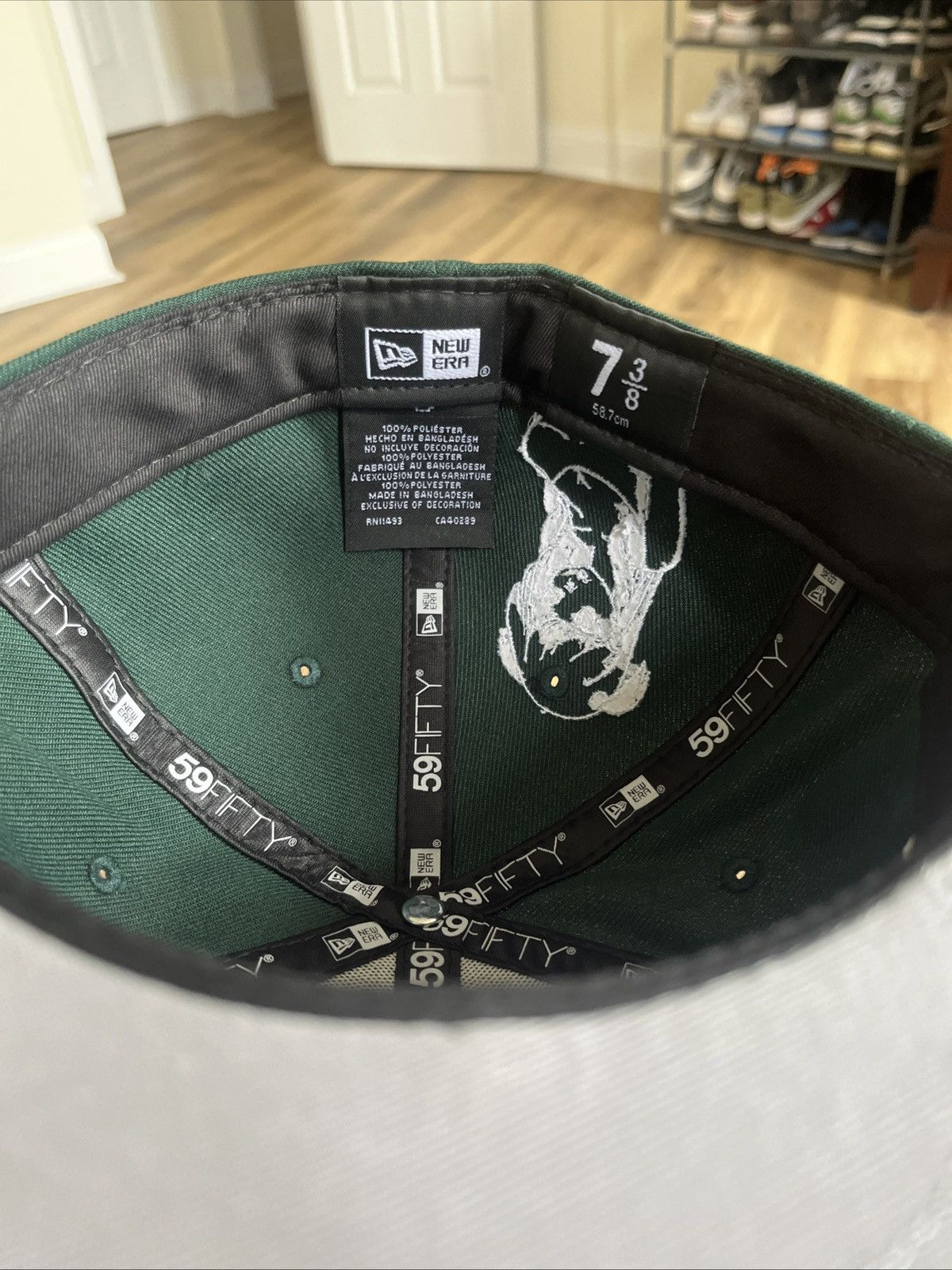 mewt Mewt 59FIFTY New Era Fitted “Forest Green” Size ONE SIZE - 4 Thumbnail