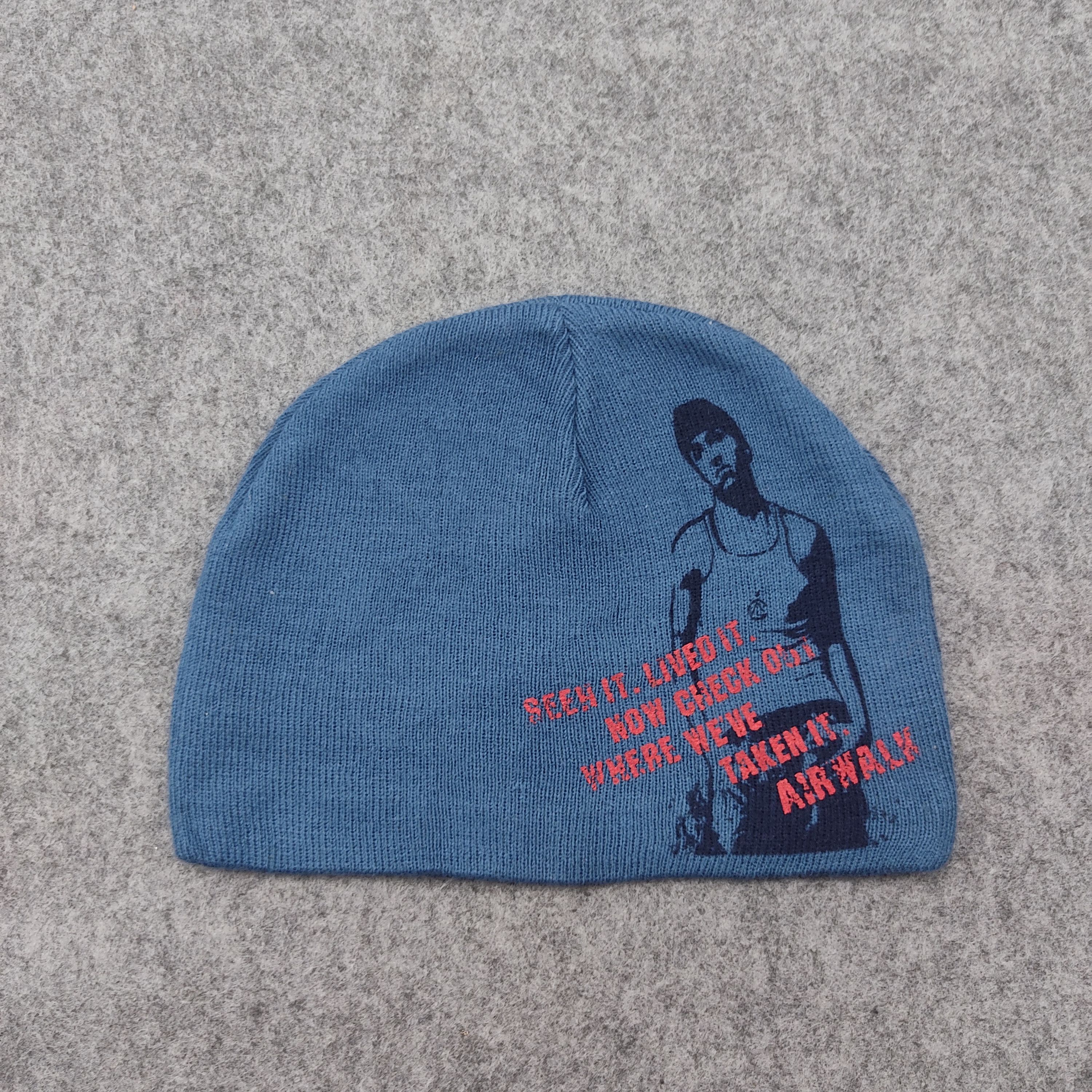 Airwalk Vintage Airwalk Beanie / Snow Hat / Snow Cap Size ONE SIZE - 1 Thumbnail