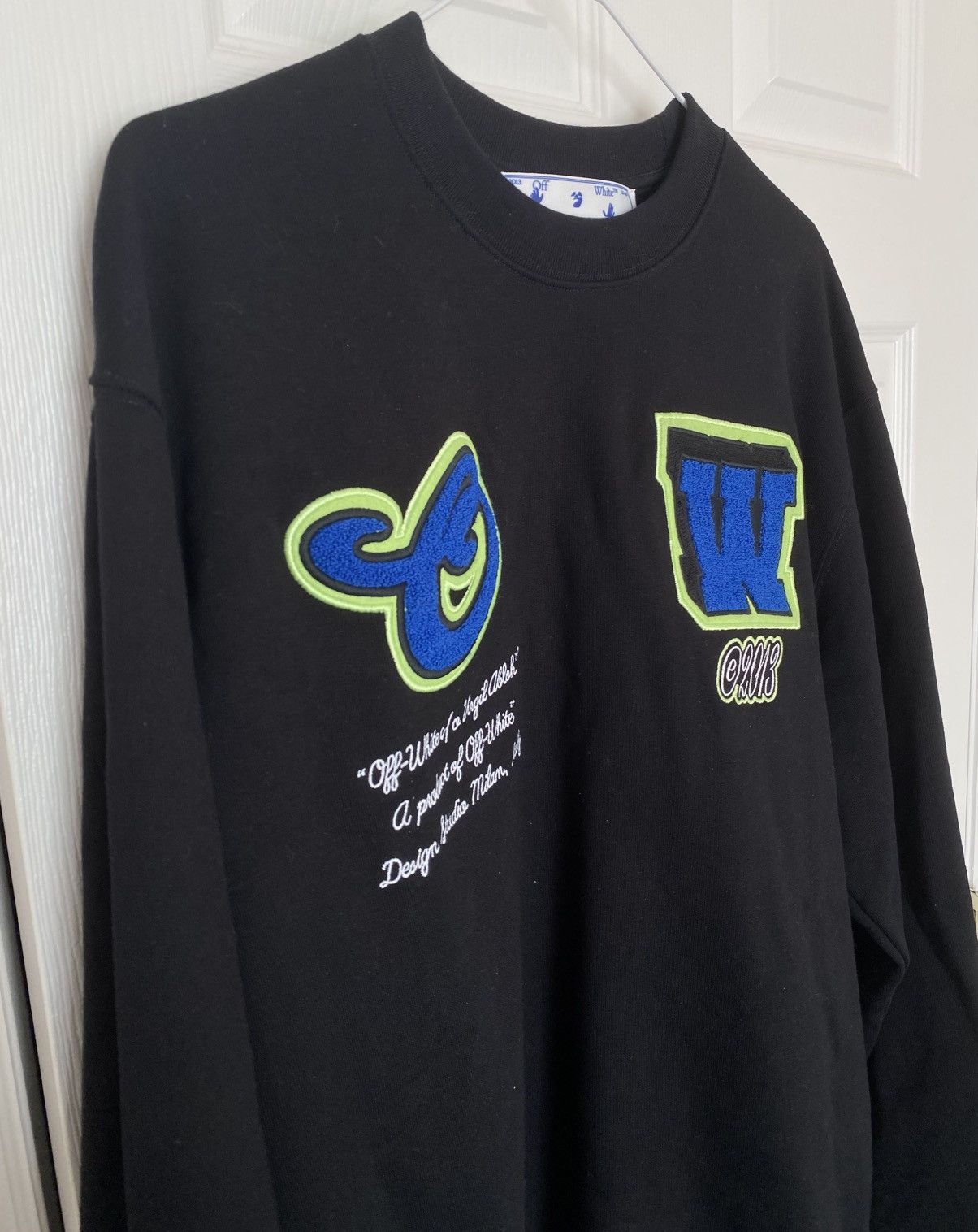 Off-White Off-White Patch Sweatshirt Size XL Size US XL / EU 56 / 4 - 2 Thumbnail
